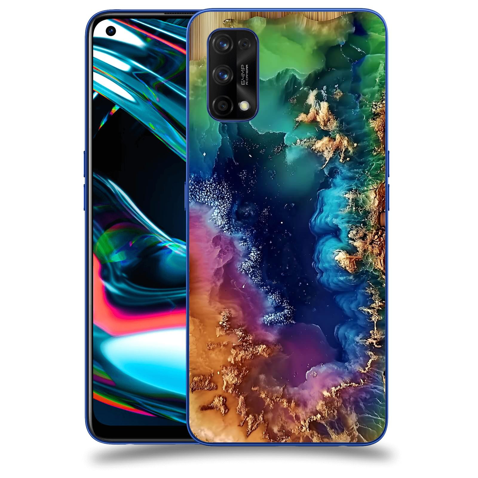 ACOVER Kryt na mobil Realme 7 Pro - Krystalická energie