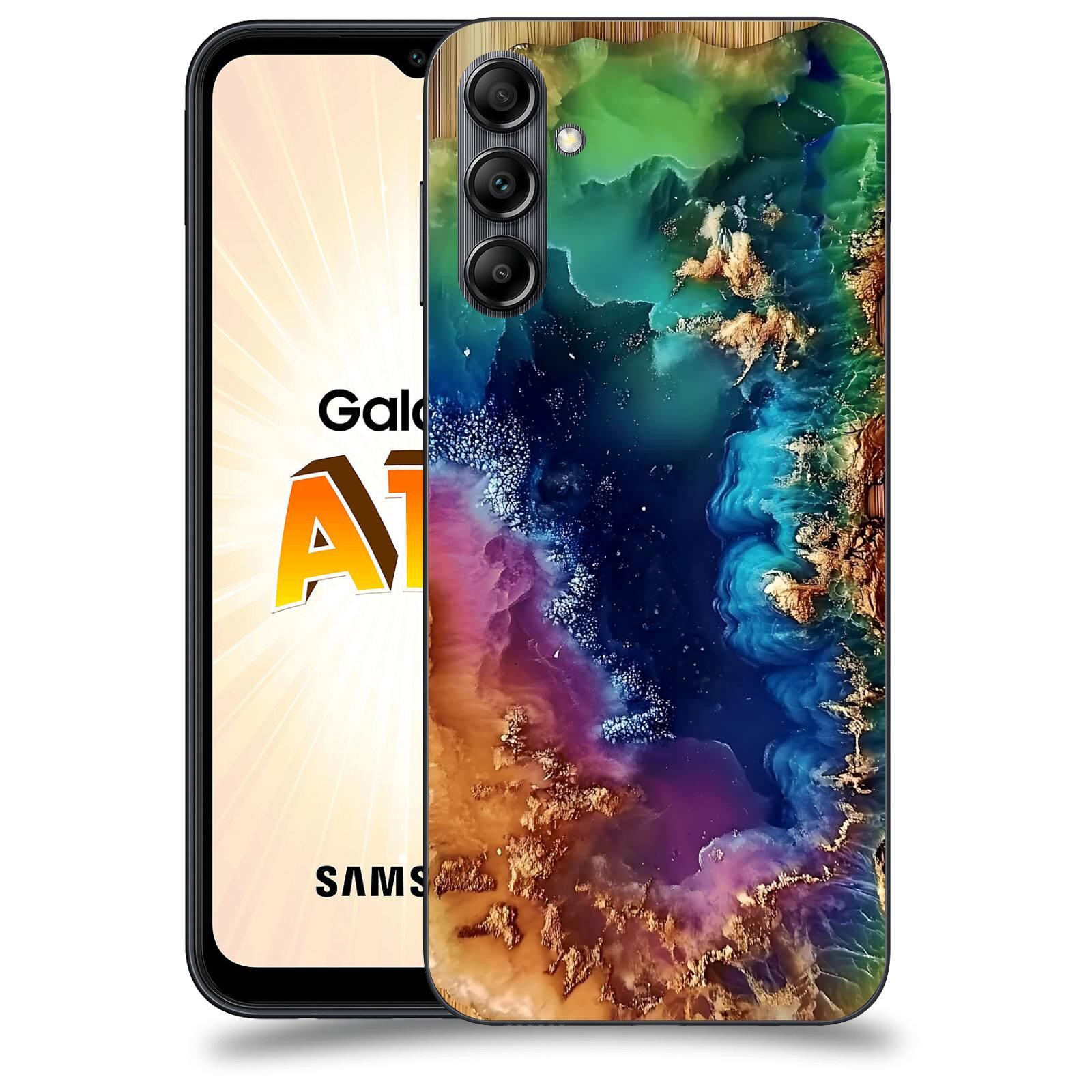 ACOVER Kryt na mobil Samsung Galaxy A14 LTE - Krystalická energie