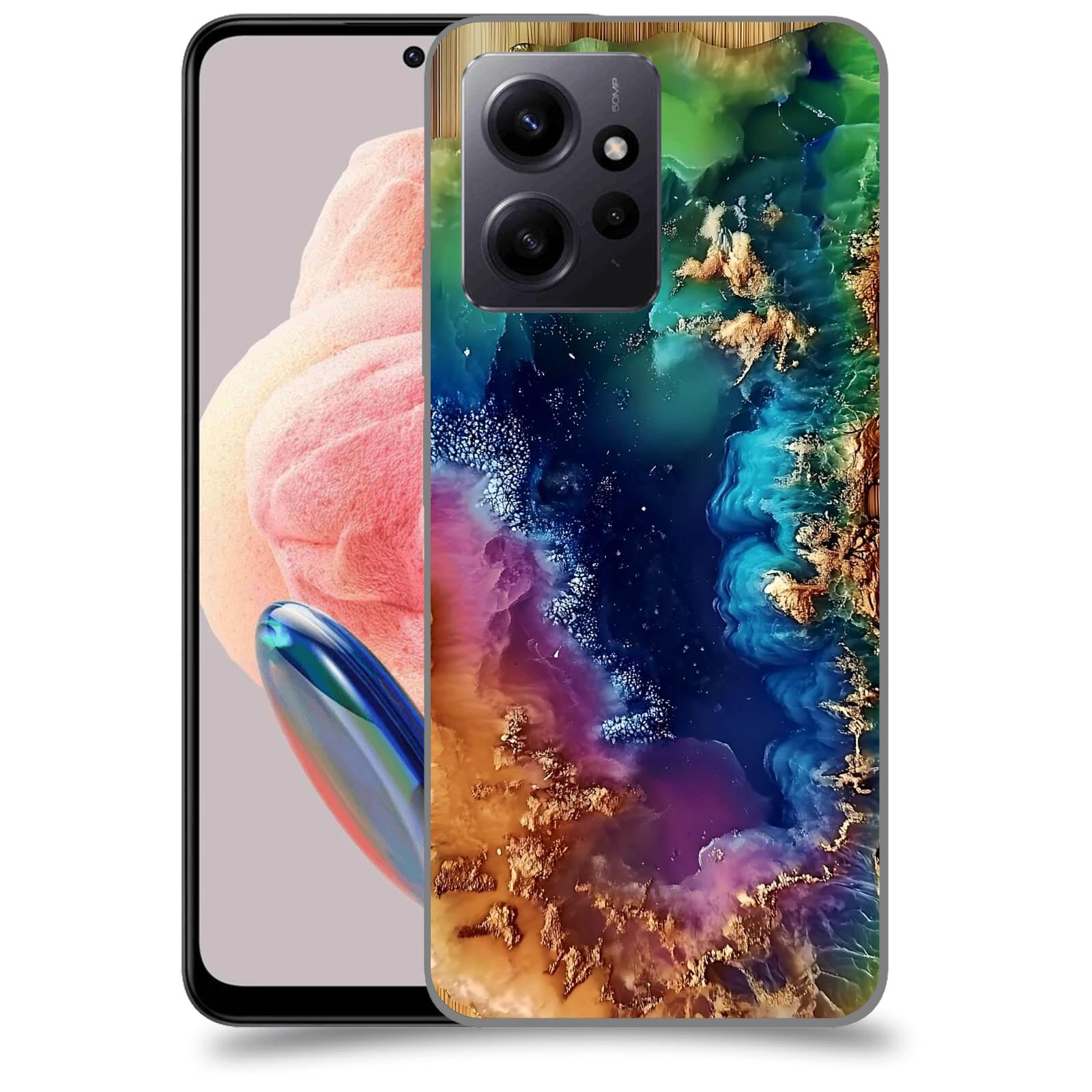 ACOVER Kryt na mobil Xiaomi Redmi Note 12 4G - Krystalická energie