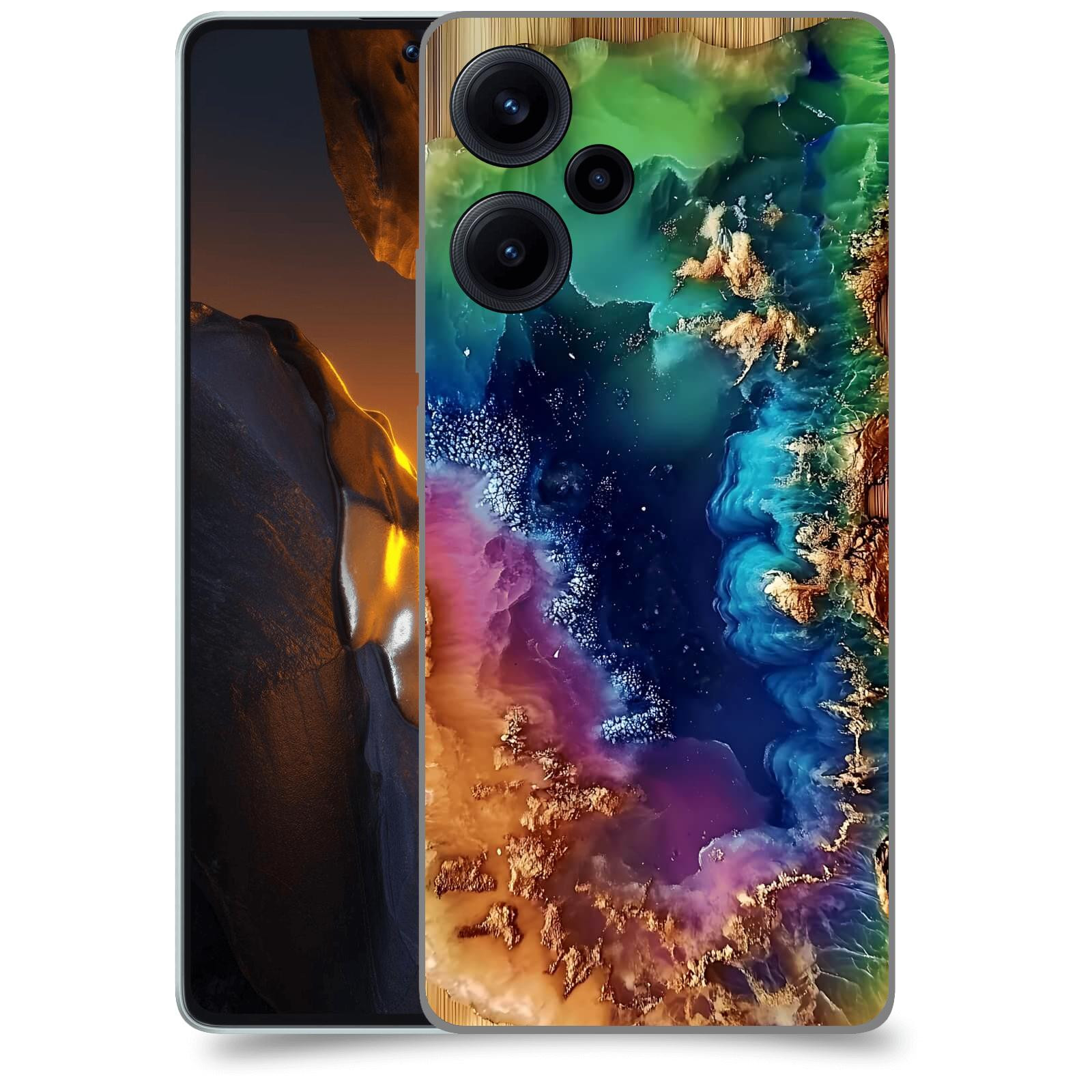 ACOVER Kryt na mobil Xiaomi Poco F5 - Krystalická energie