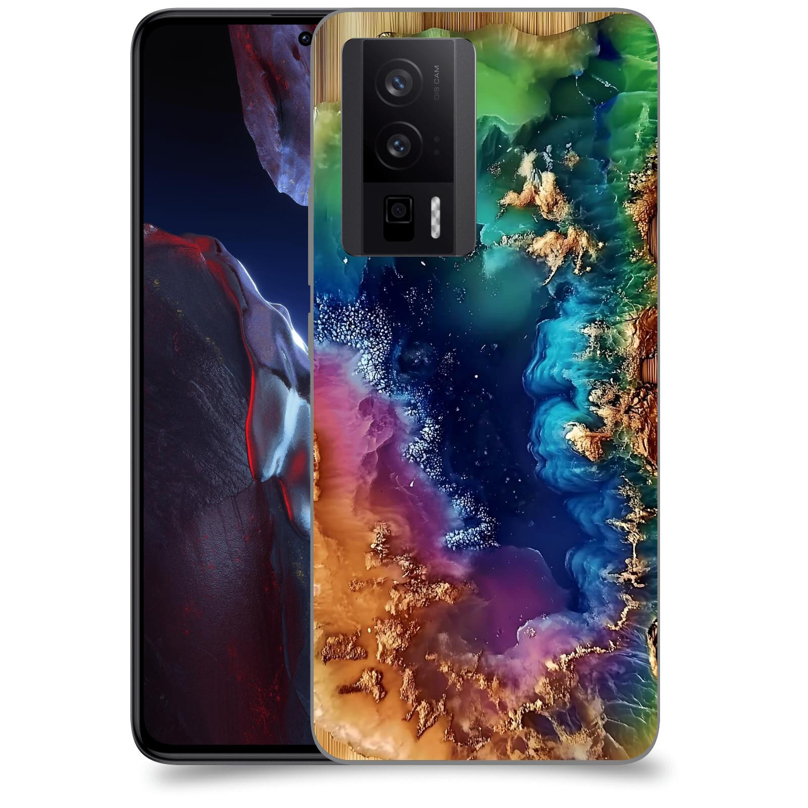 ACOVER Kryt na mobil Xiaomi Poco F5 Pro 5G - Krystalická energie