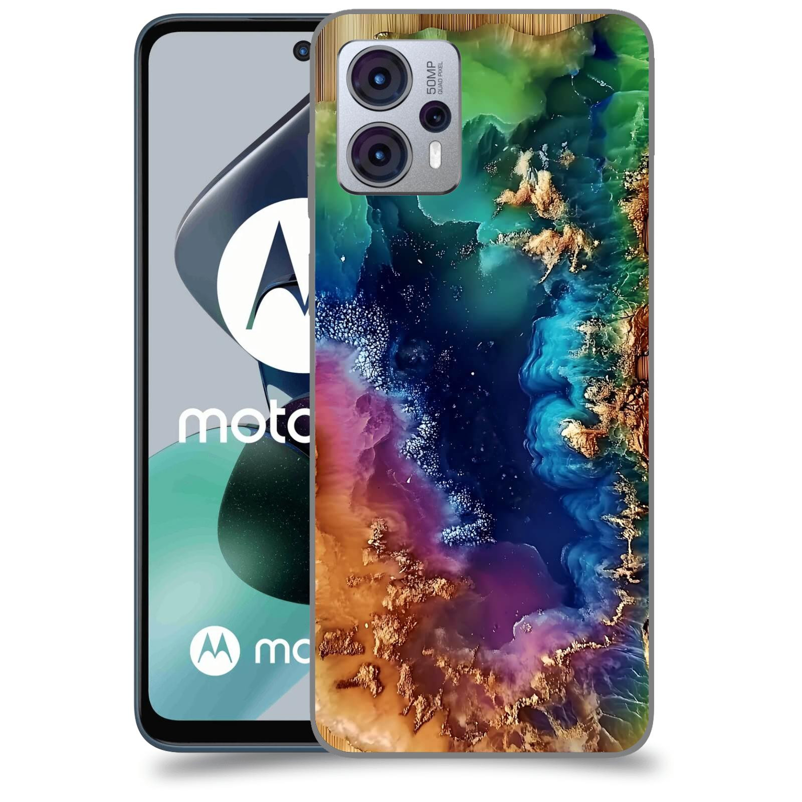 ACOVER Kryt na mobil Motorola Moto G23 - Krystalická energie