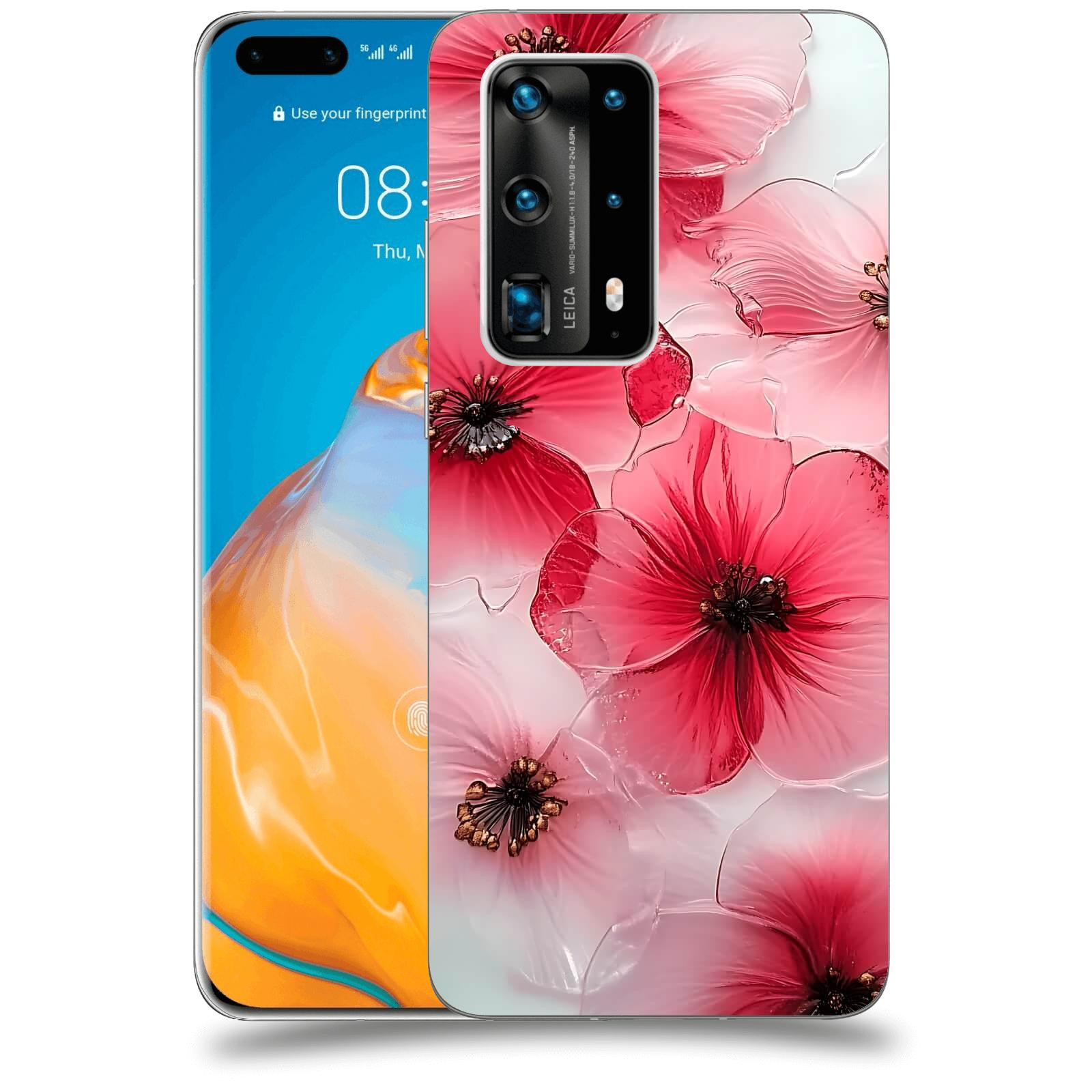 ACOVER Kryt na mobil Huawei P40 Pro - Křehká elegance