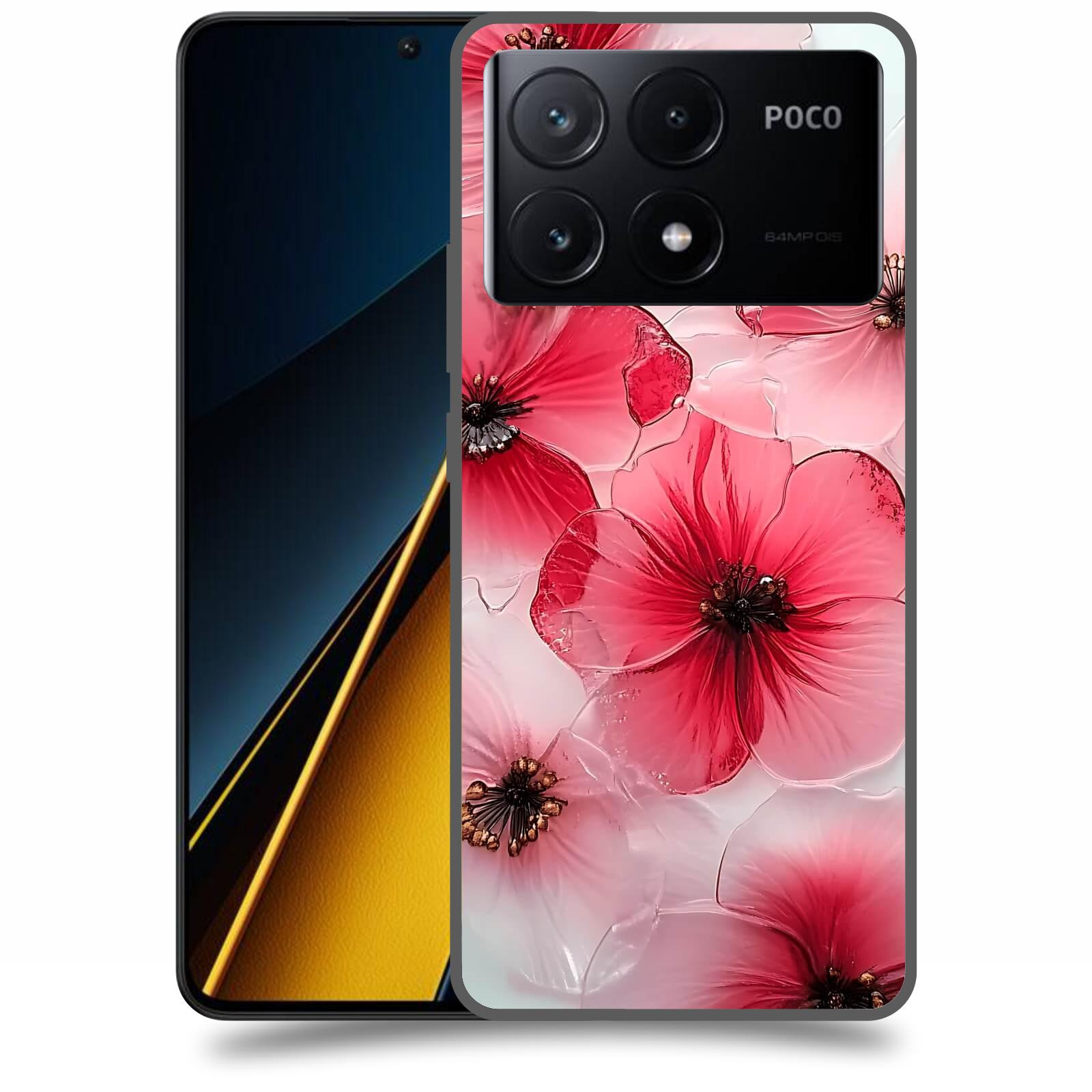 ACOVER Kryt na mobil Poco X6 Pro 5G - Křehká elegance