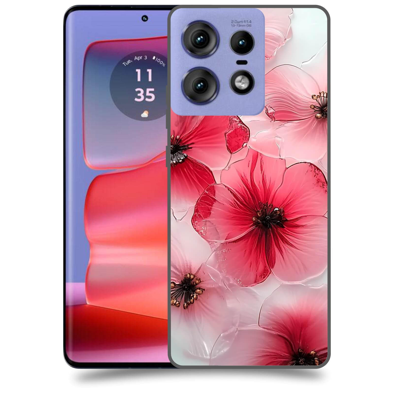 ACOVER Kryt na mobil Motorola Edge 50 Pro - Křehká elegance