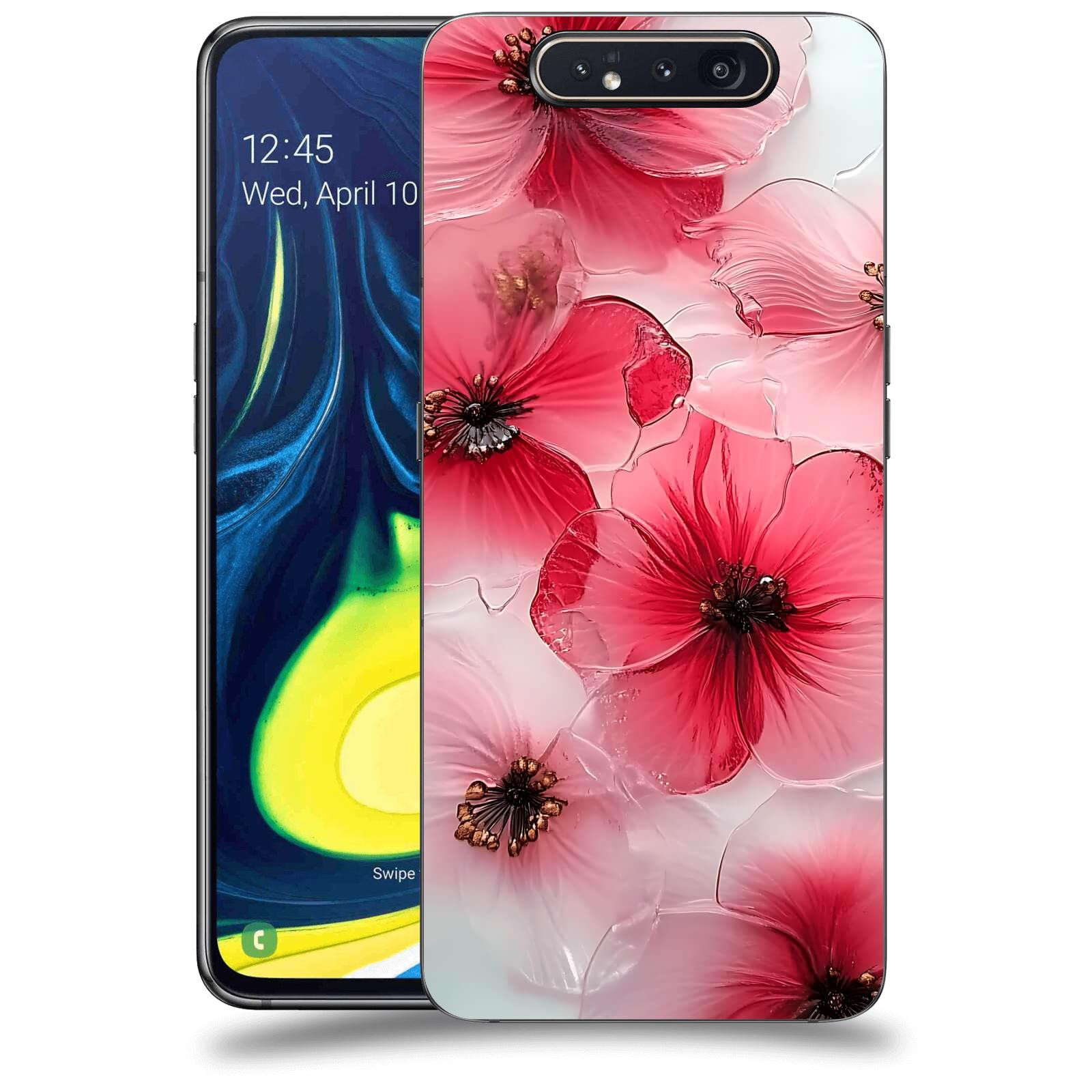 ACOVER Kryt na mobil Samsung Galaxy A80 A805F - Křehká elegance