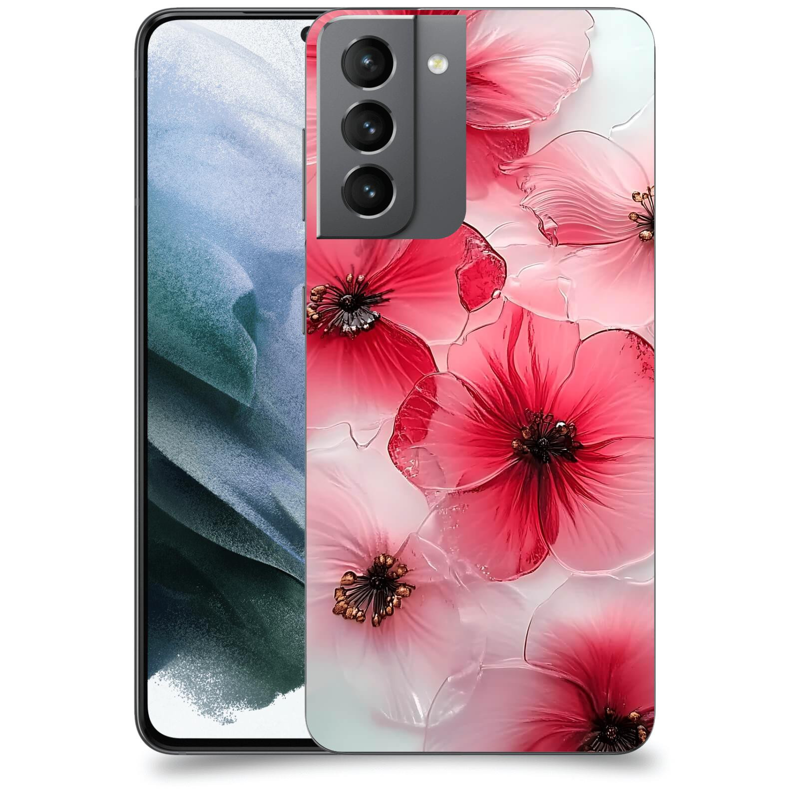 ACOVER Kryt na mobil Samsung Galaxy S21 G991B - Křehká elegance