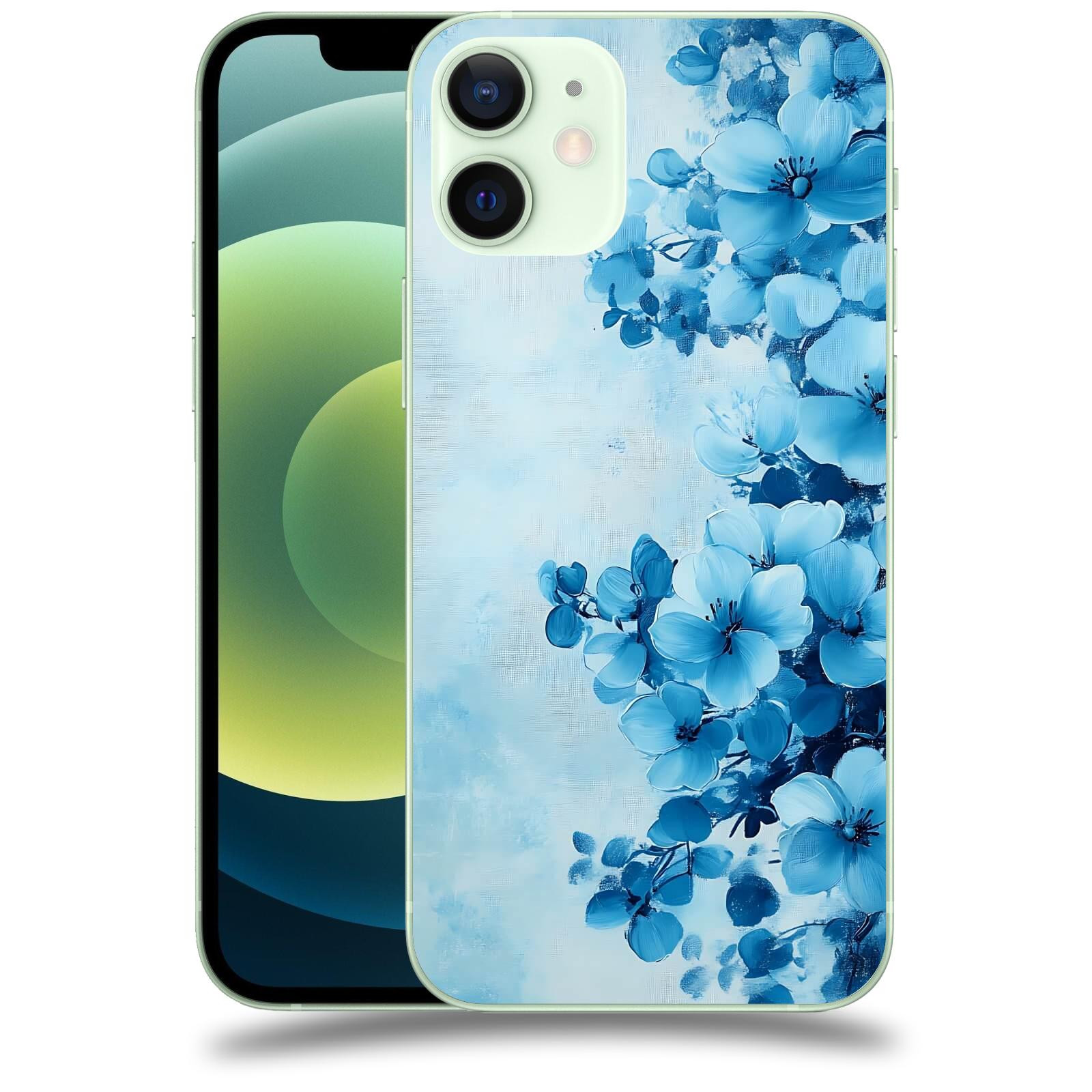 ACOVER Kryt na mobil Apple iPhone 12 mini - Květinová malba