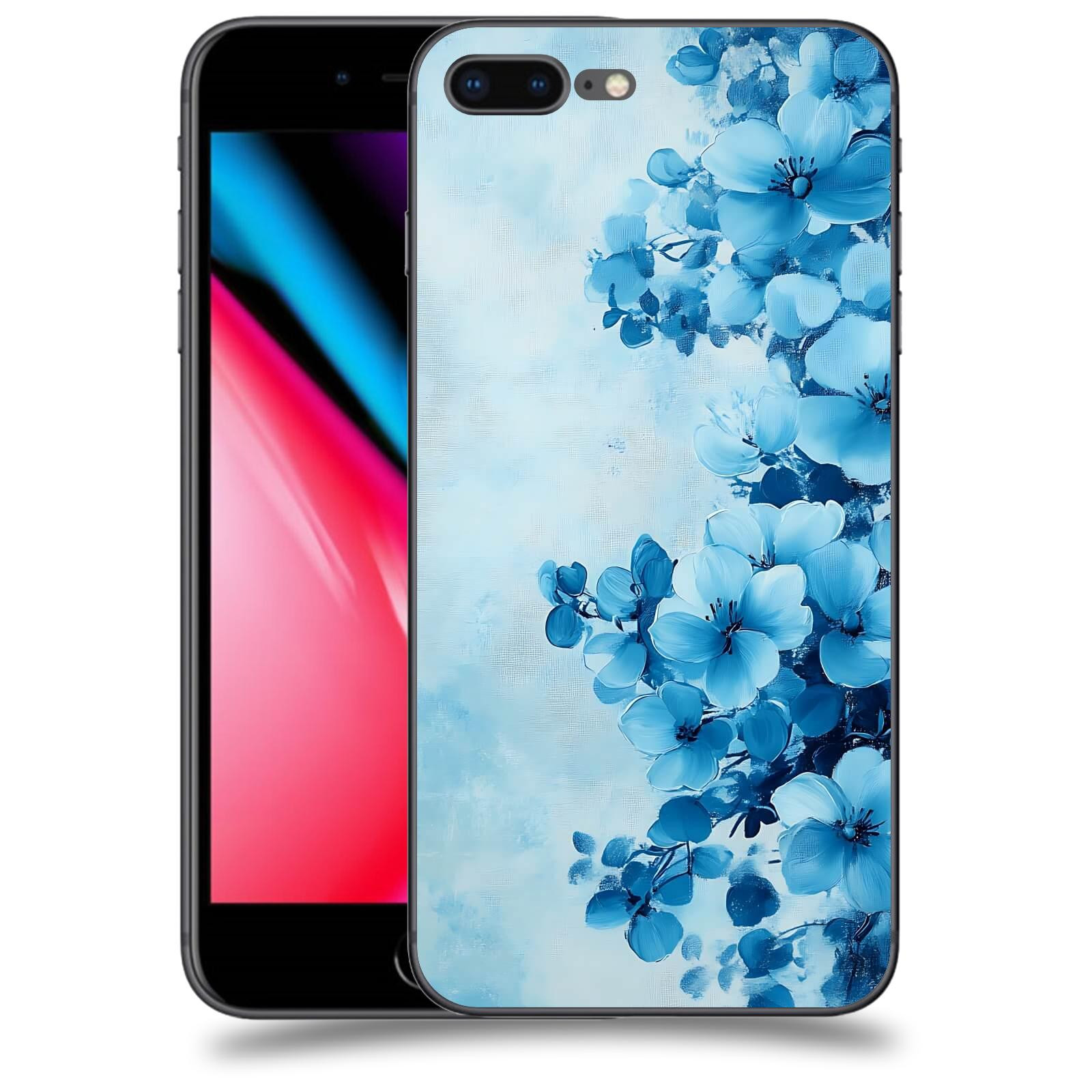 ACOVER Kryt na mobil Apple iPhone 8 Plus - Květinová malba