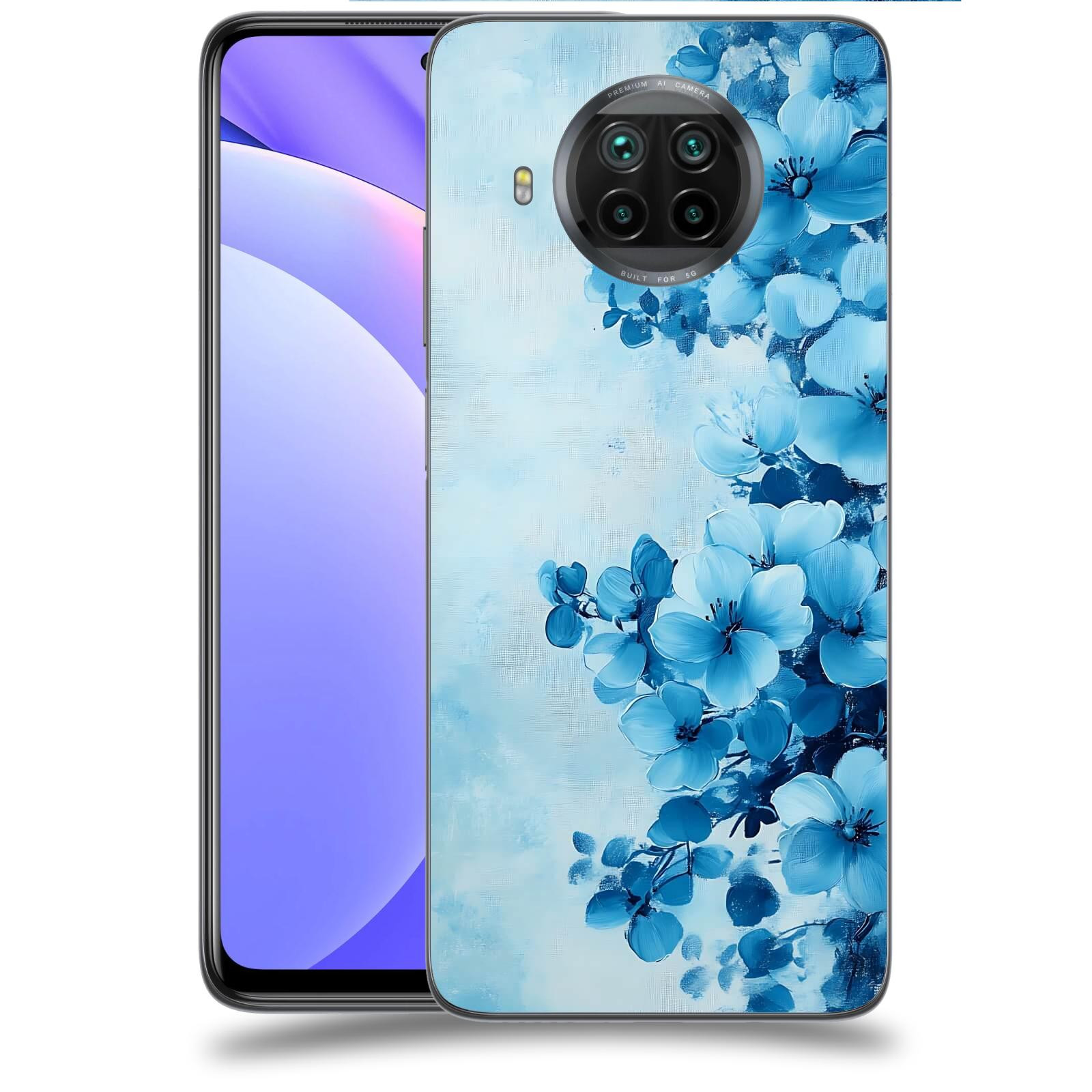 ACOVER Kryt na mobil Xiaomi Mi 10T Lite - Květinová malba