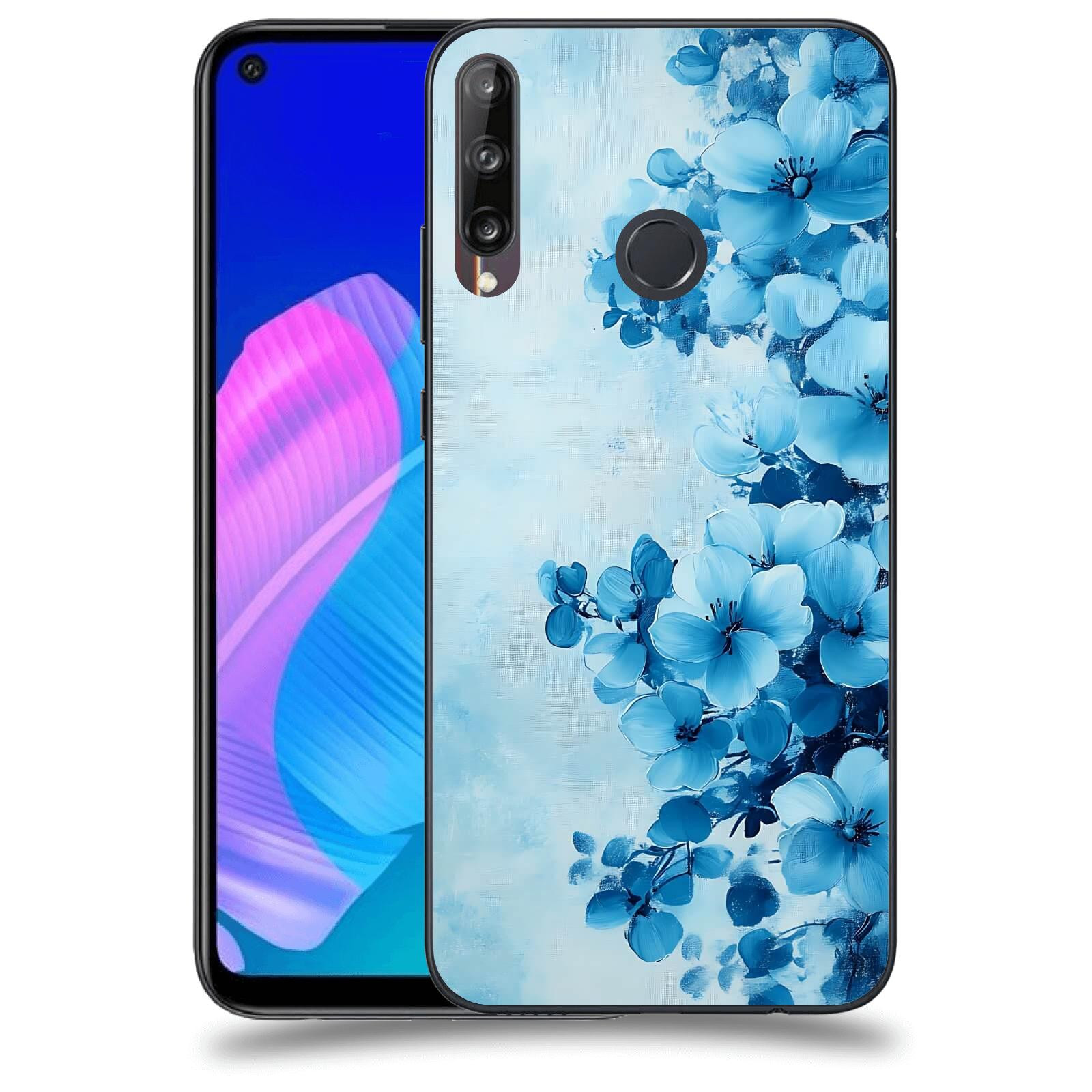 ACOVER Kryt na mobil Huawei P40 Lite E - Květinová malba