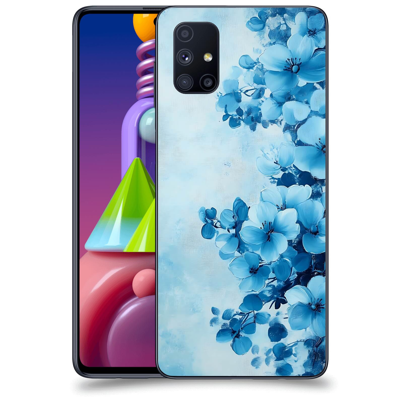 ACOVER Kryt na mobil Samsung Galaxy M51 M515F - Květinová malba