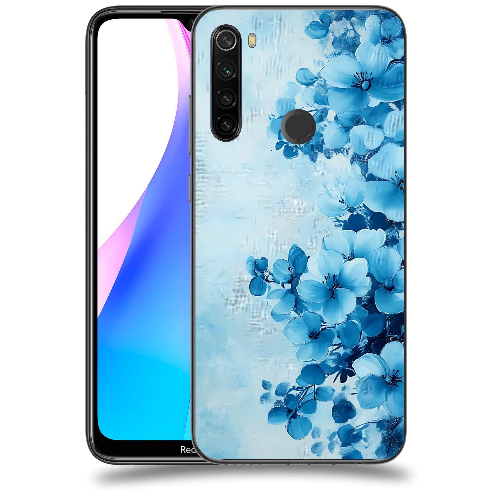 ACOVER Kryt na mobil Xiaomi Redmi Note 8T - Květinová malba