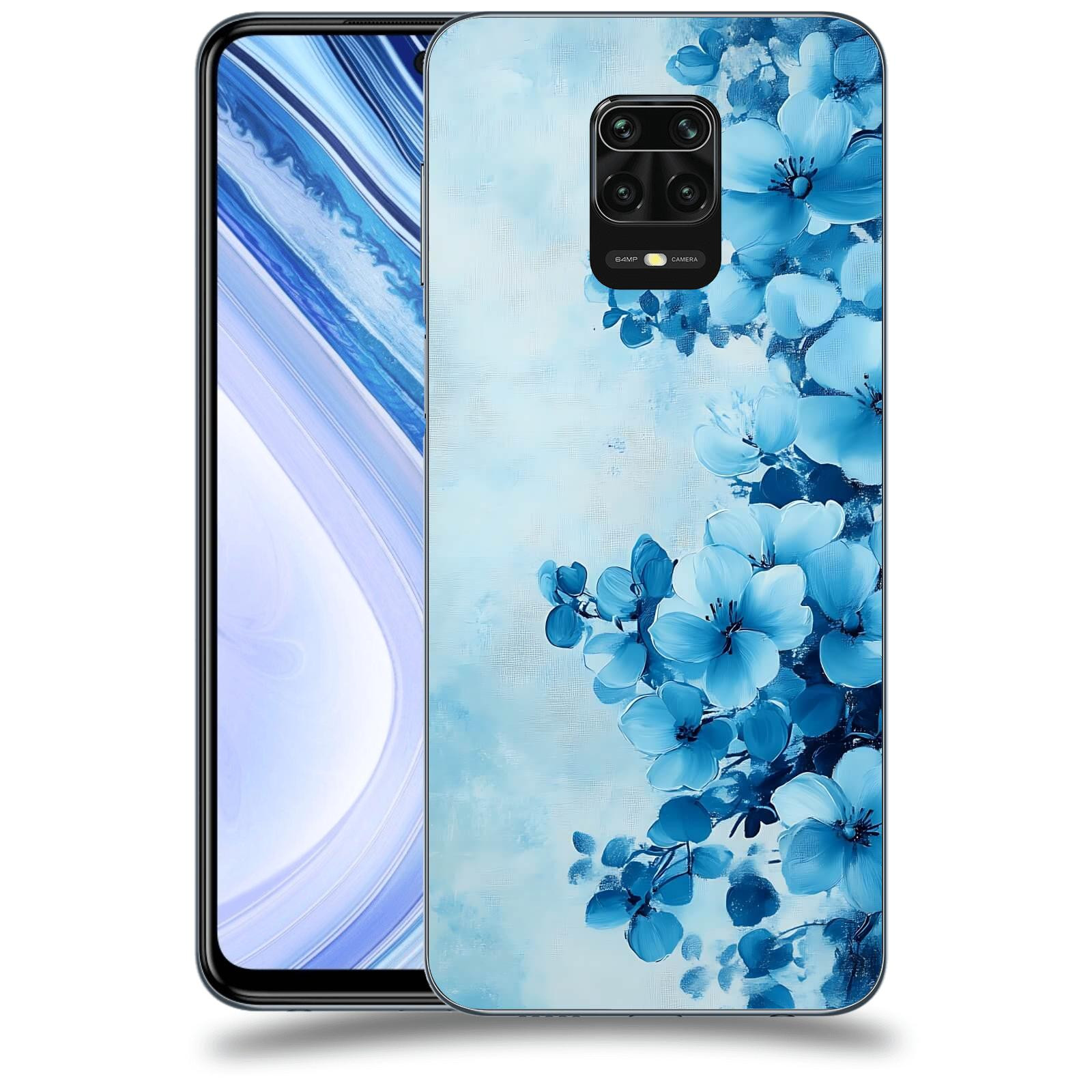 ACOVER Kryt na mobil Xiaomi Redmi Note 9 Pro - Květinová malba