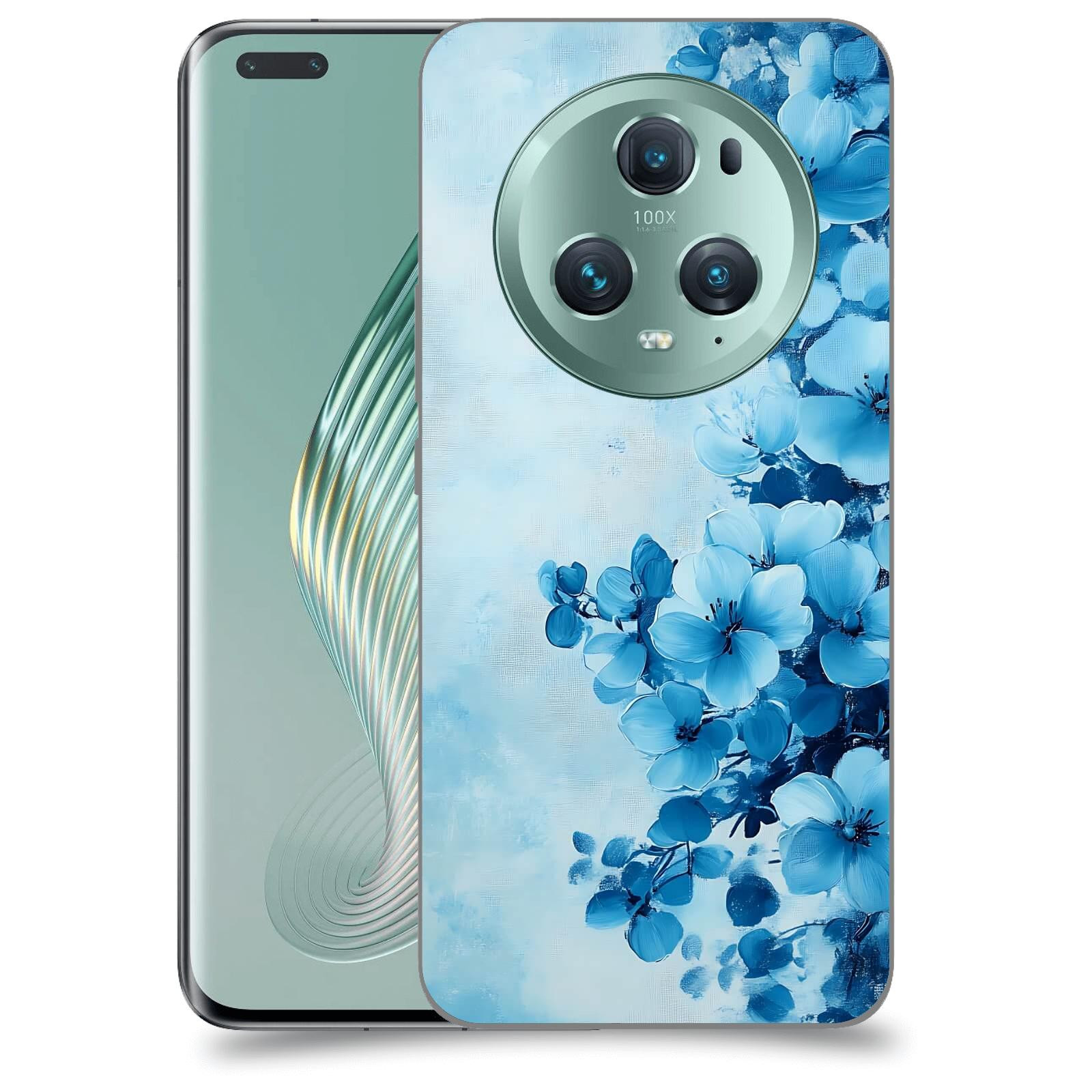 ACOVER Kryt na mobil Honor Magic5 Pro - Květinová malba