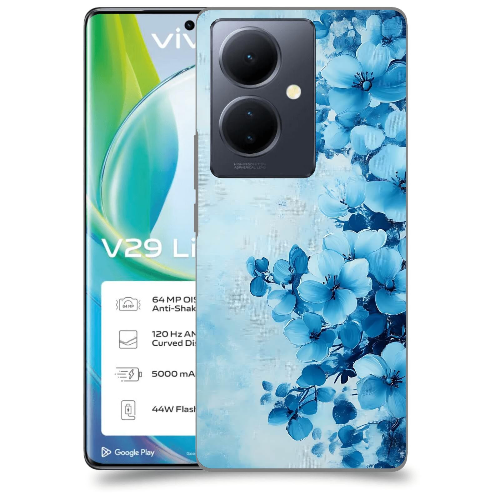 ACOVER Kryt na mobil VIVO V29 Lite 5G - Květinová malba