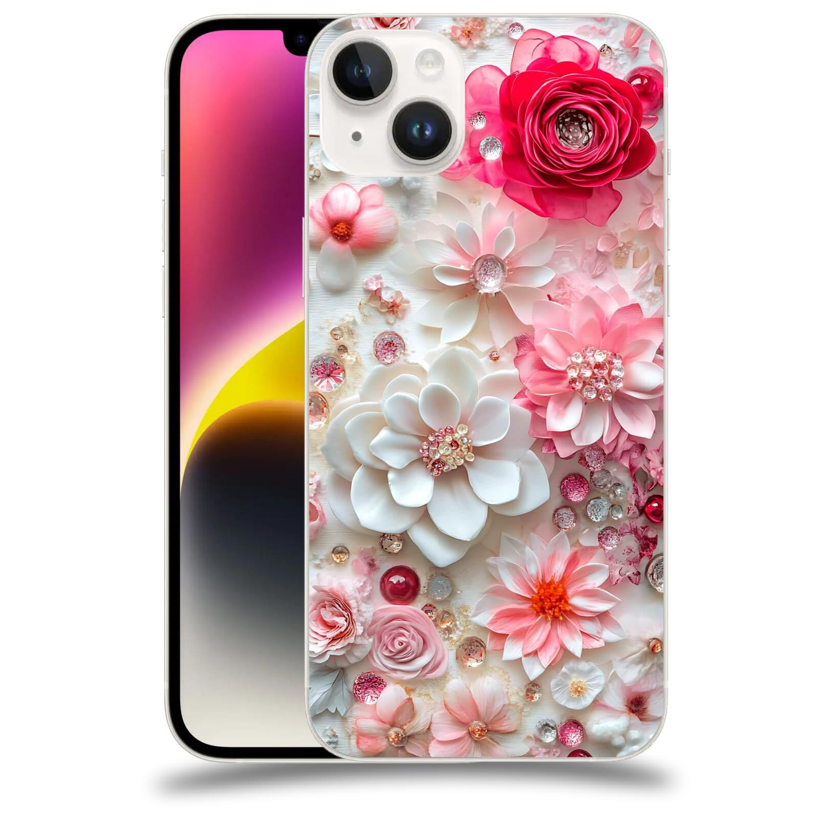 ACOVER Kryt na mobil Apple iPhone 14 Plus - Květinový luxus