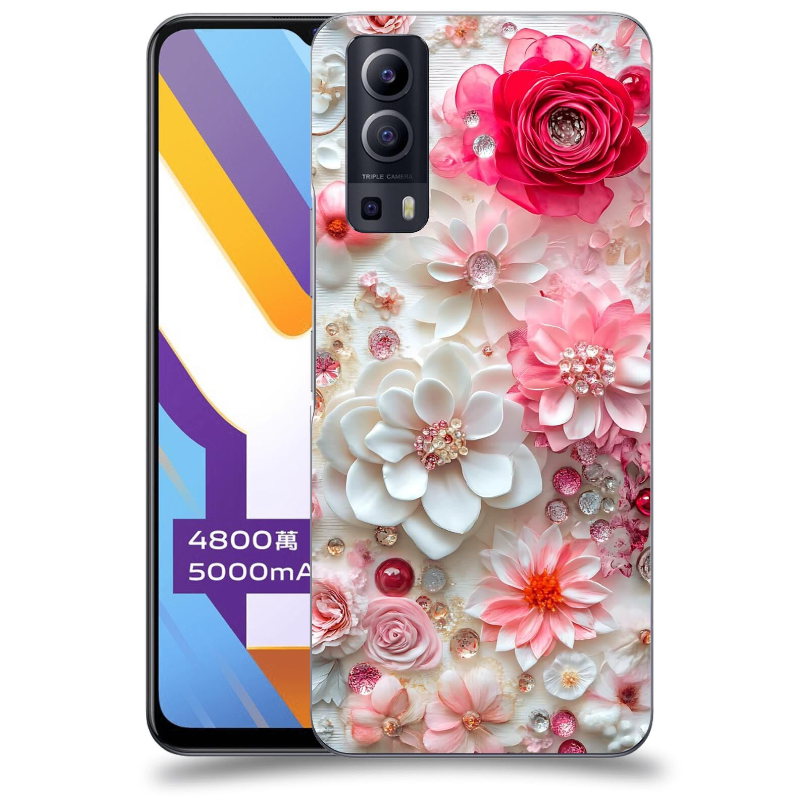 ACOVER Kryt na mobil Vivo Y52 5G - Květinový luxus