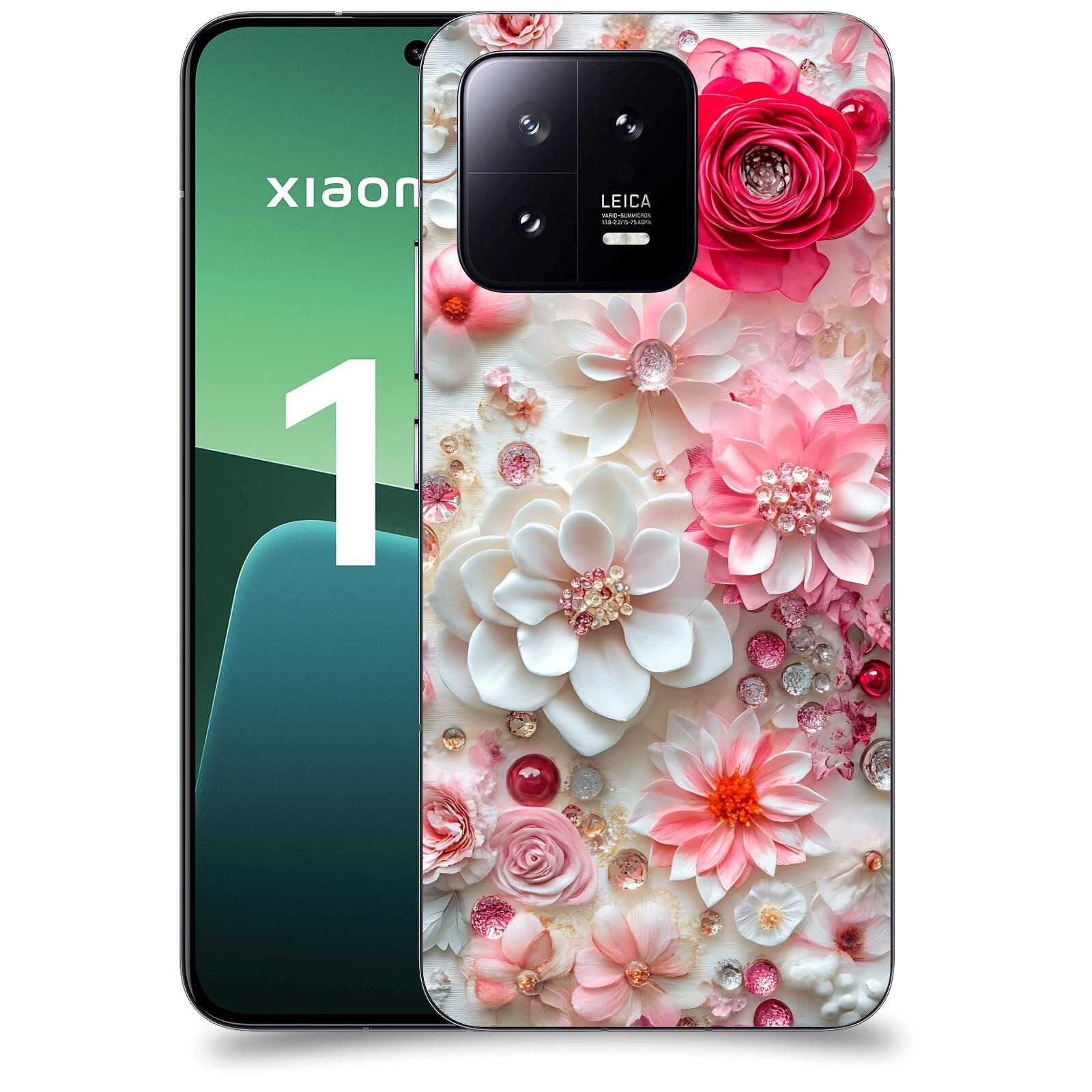 ACOVER Kryt na mobil Xiaomi 13 - Květinový luxus