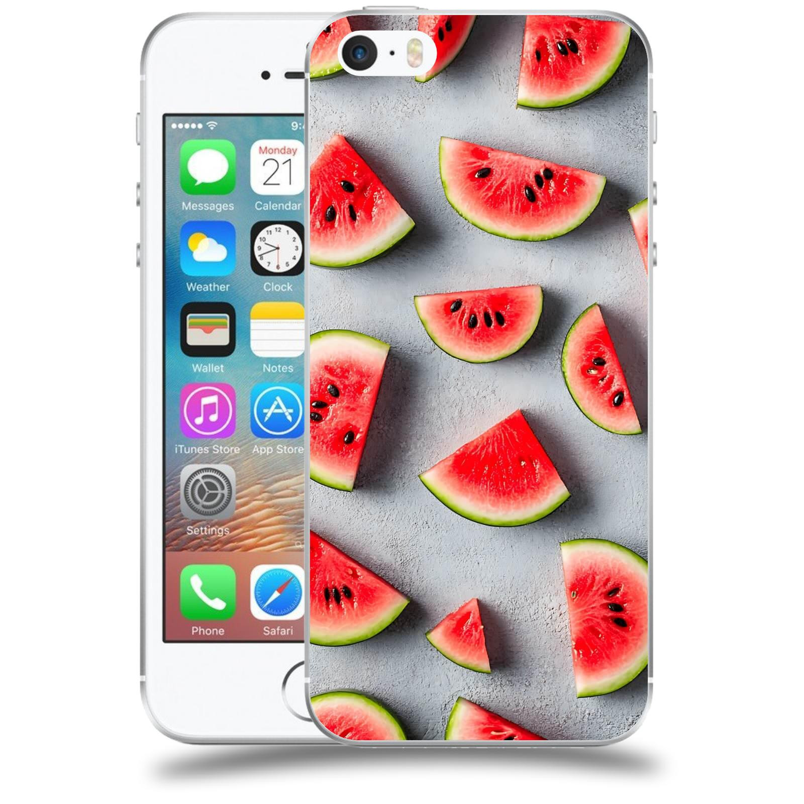 ACOVER Kryt na mobil Apple iPhone 5/5S/SE - Letní osvěžení