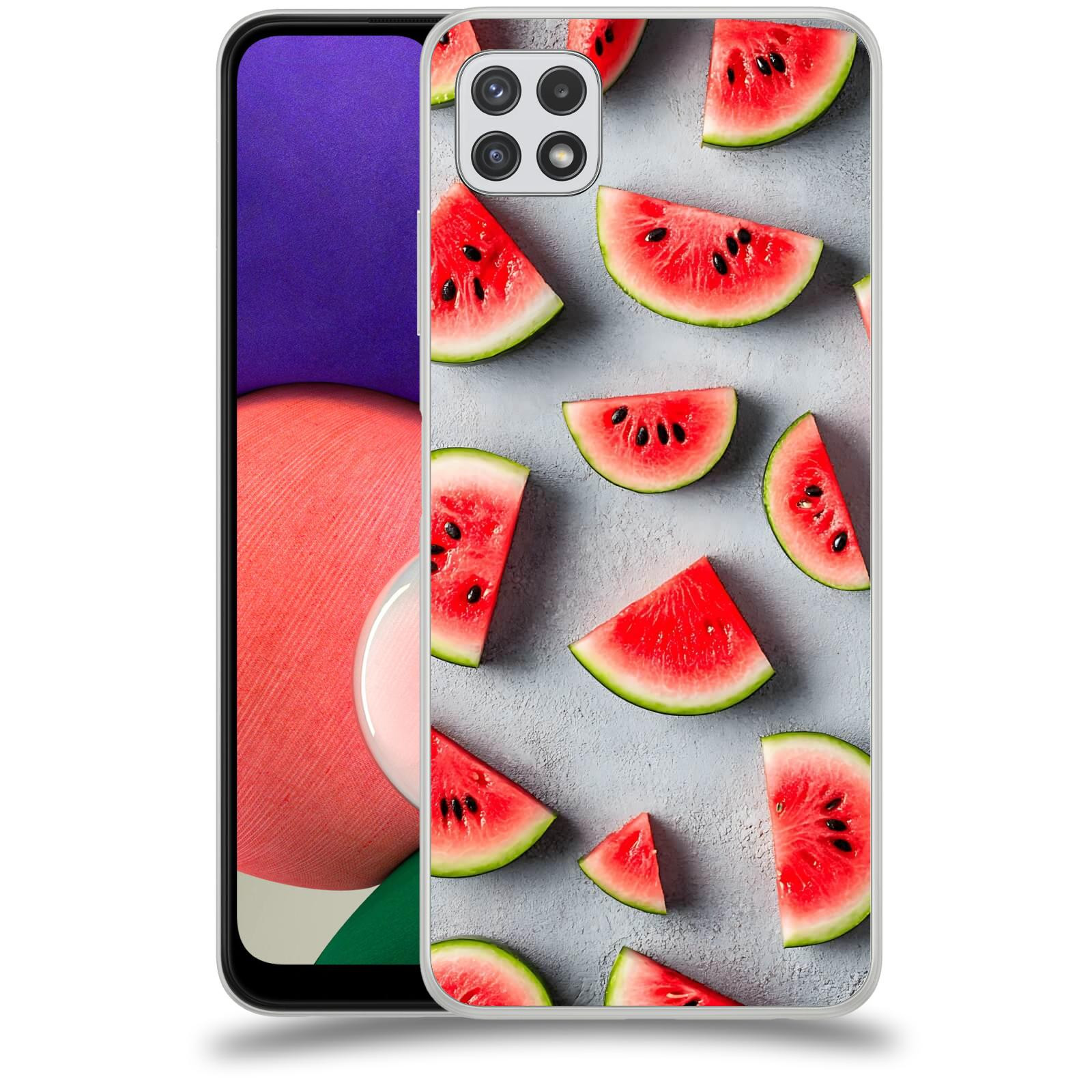 ACOVER Kryt na mobil Samsung Galaxy A22 A225F - Letní osvěžení