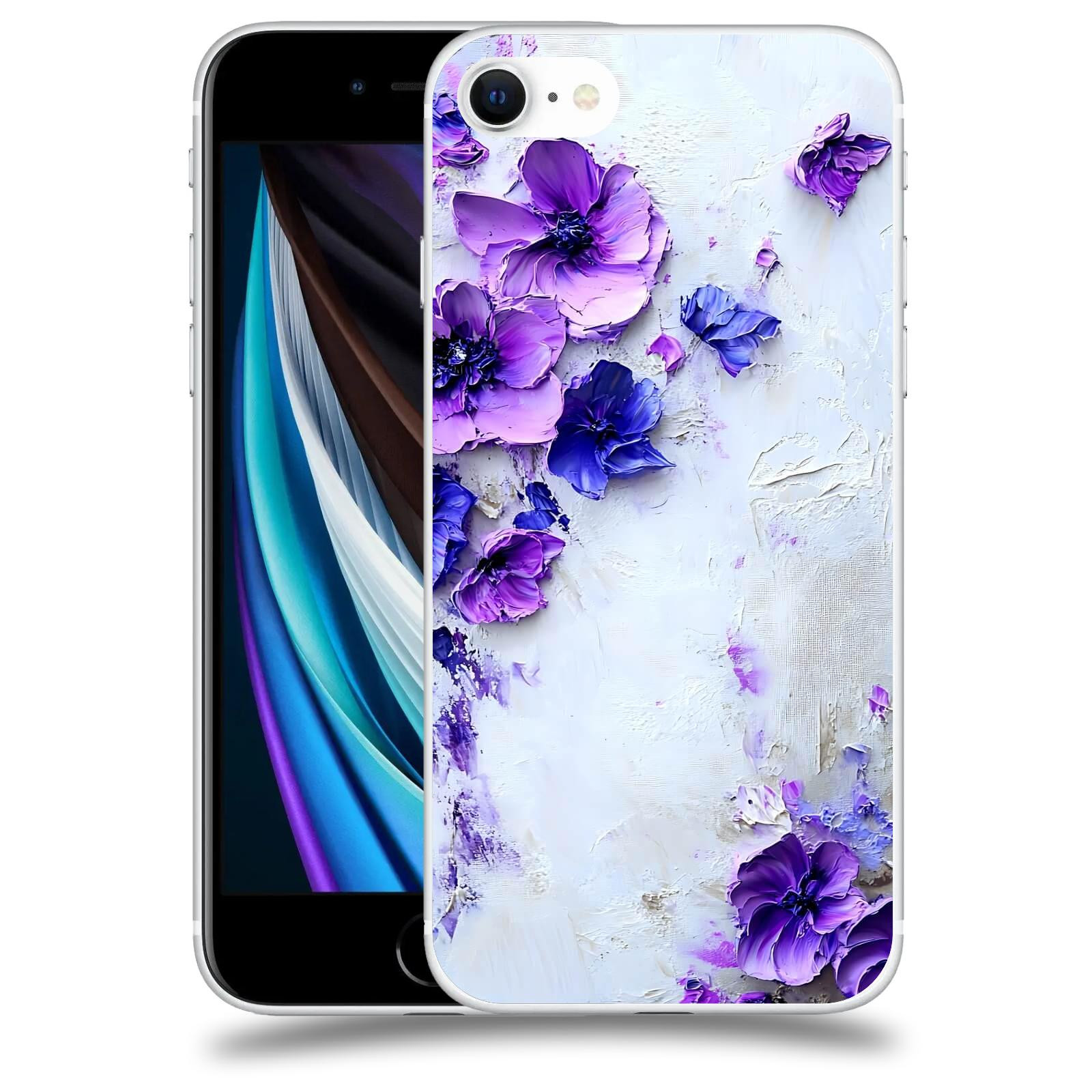 ACOVER Kryt na mobil Apple iPhone SE 2020 - Malířská něha