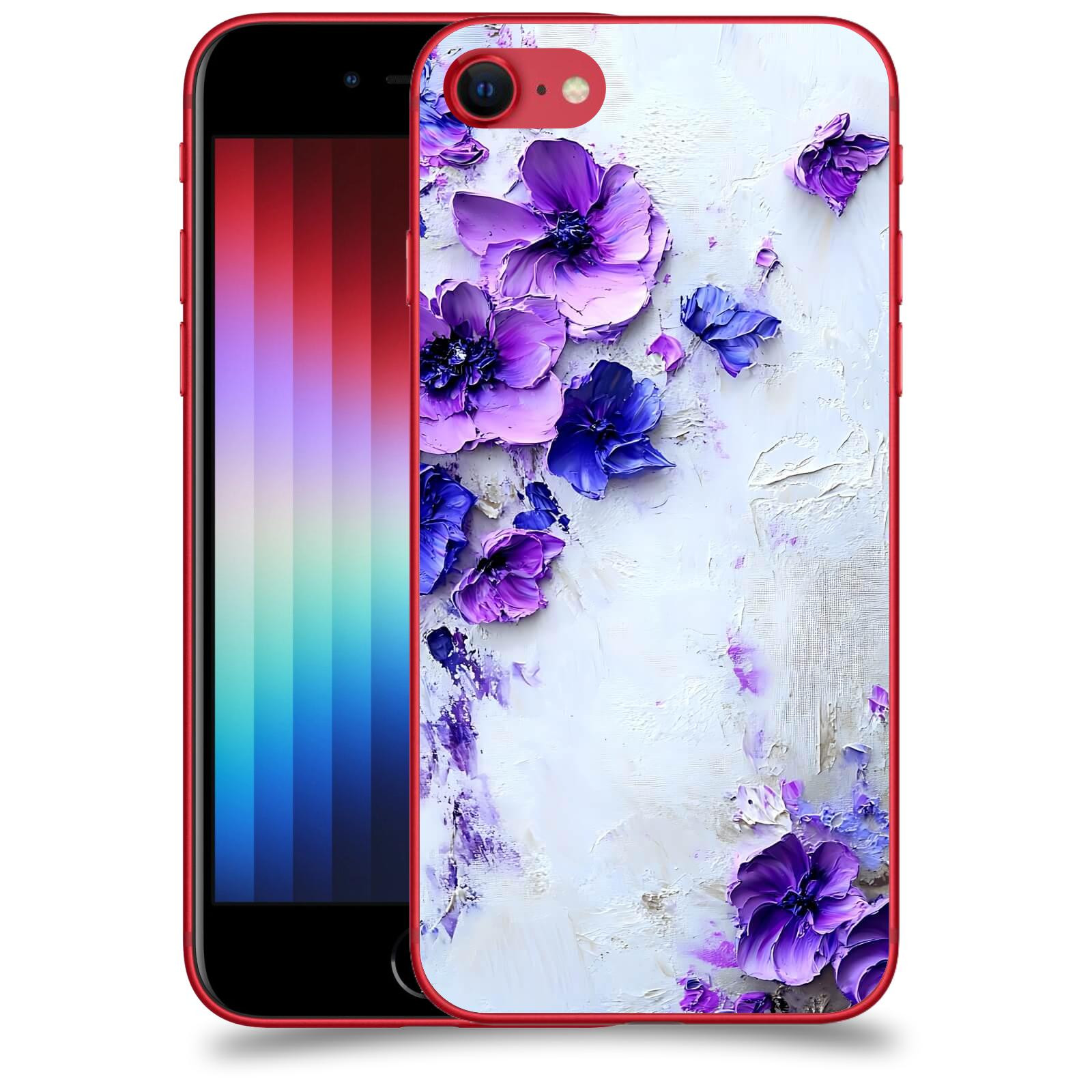 ACOVER Kryt na mobil Apple iPhone SE 2022 - Malířská něha