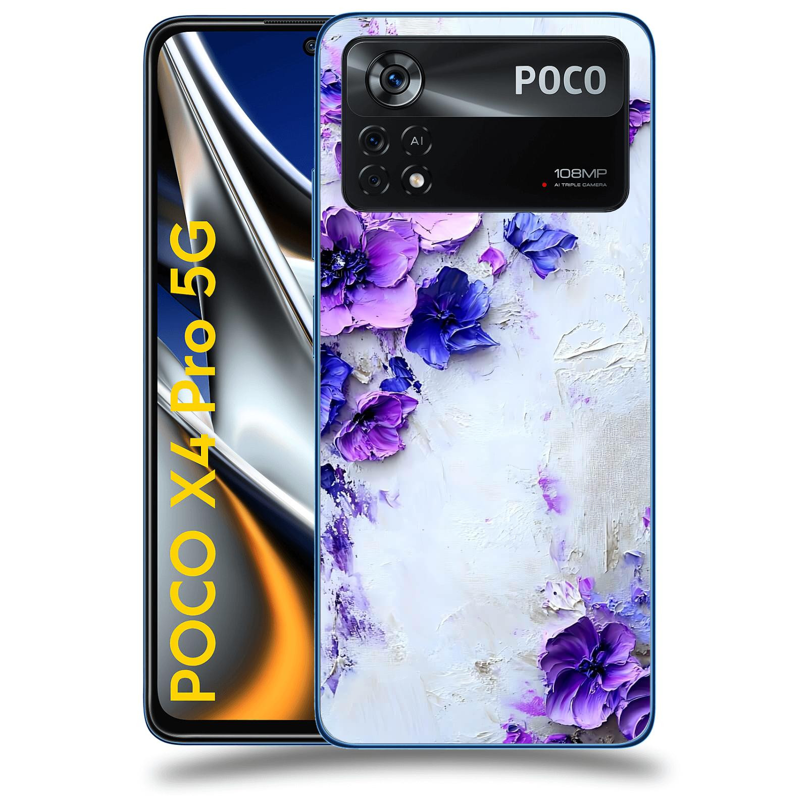 ACOVER Kryt na mobil Xiaomi Poco X4 Pro 5G - Malířská něha
