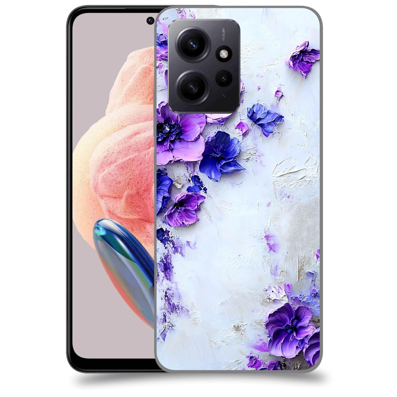 ACOVER Kryt na mobil Xiaomi Redmi Note 12 4G - Malířská něha