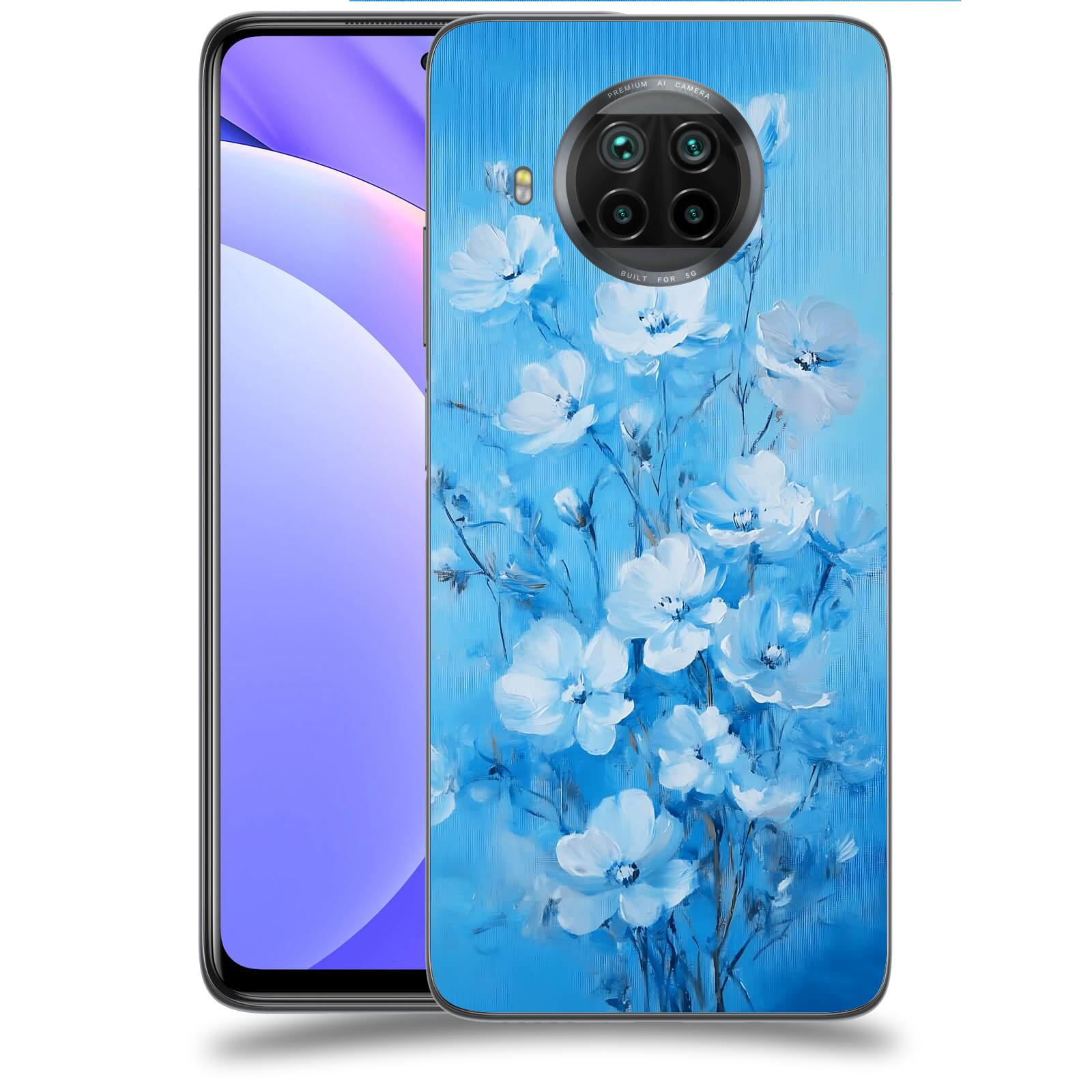 ACOVER Kryt na mobil Xiaomi Mi 10T Lite - Modrá ilustrace