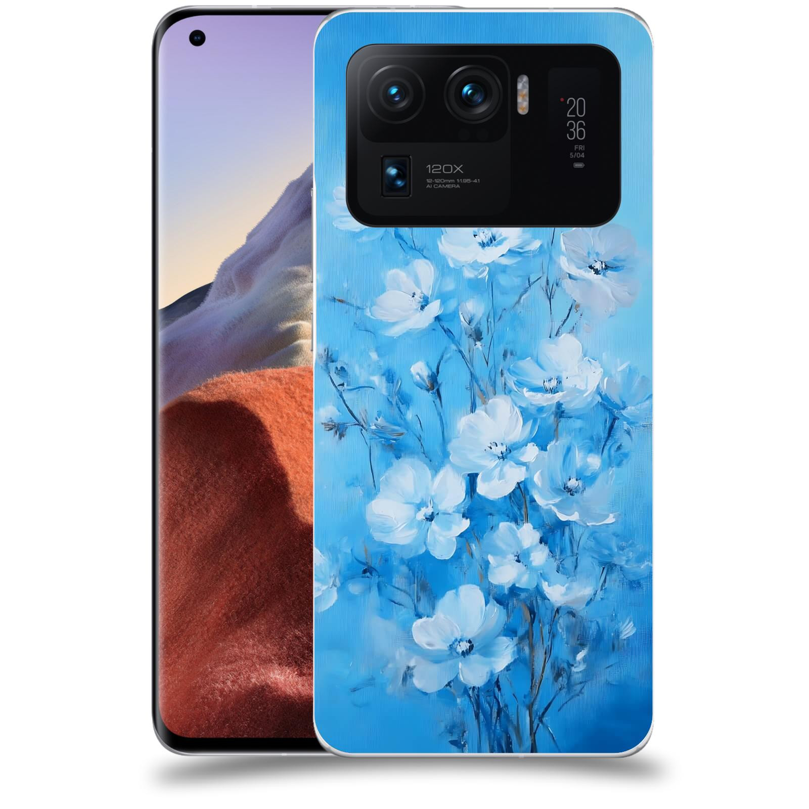 ACOVER Kryt na mobil Xiaomi Mi 11 Ultra - Modrá ilustrace
