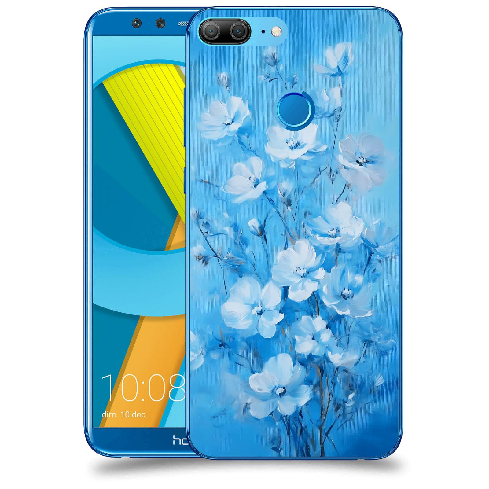ACOVER Kryt na mobil Honor 9 Lite - Modrá ilustrace
