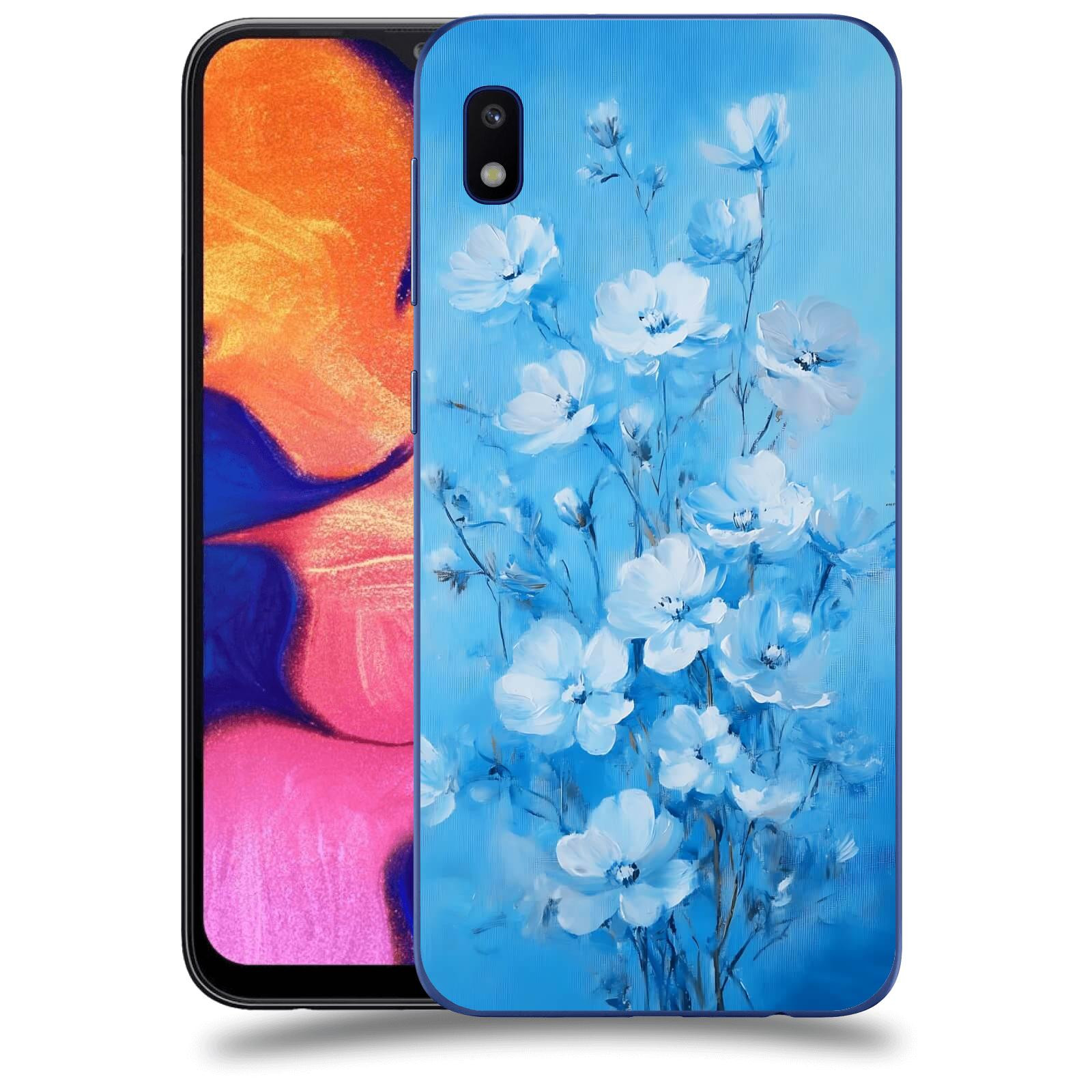 ACOVER Kryt na mobil Samsung Galaxy A10 A105F - Modrá ilustrace