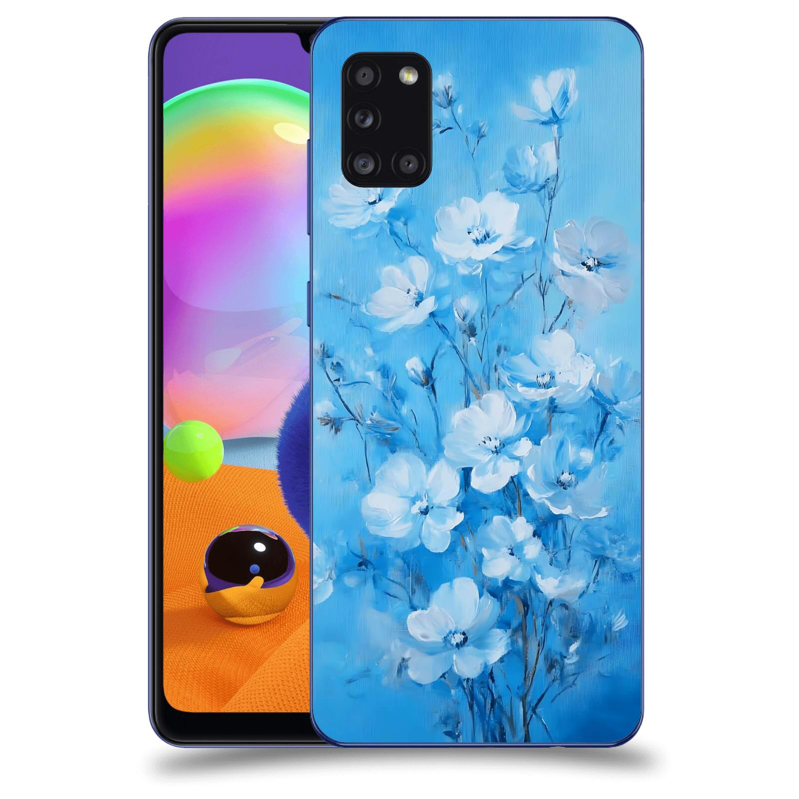 ACOVER Kryt na mobil Samsung Galaxy A31 A315F - Modrá ilustrace