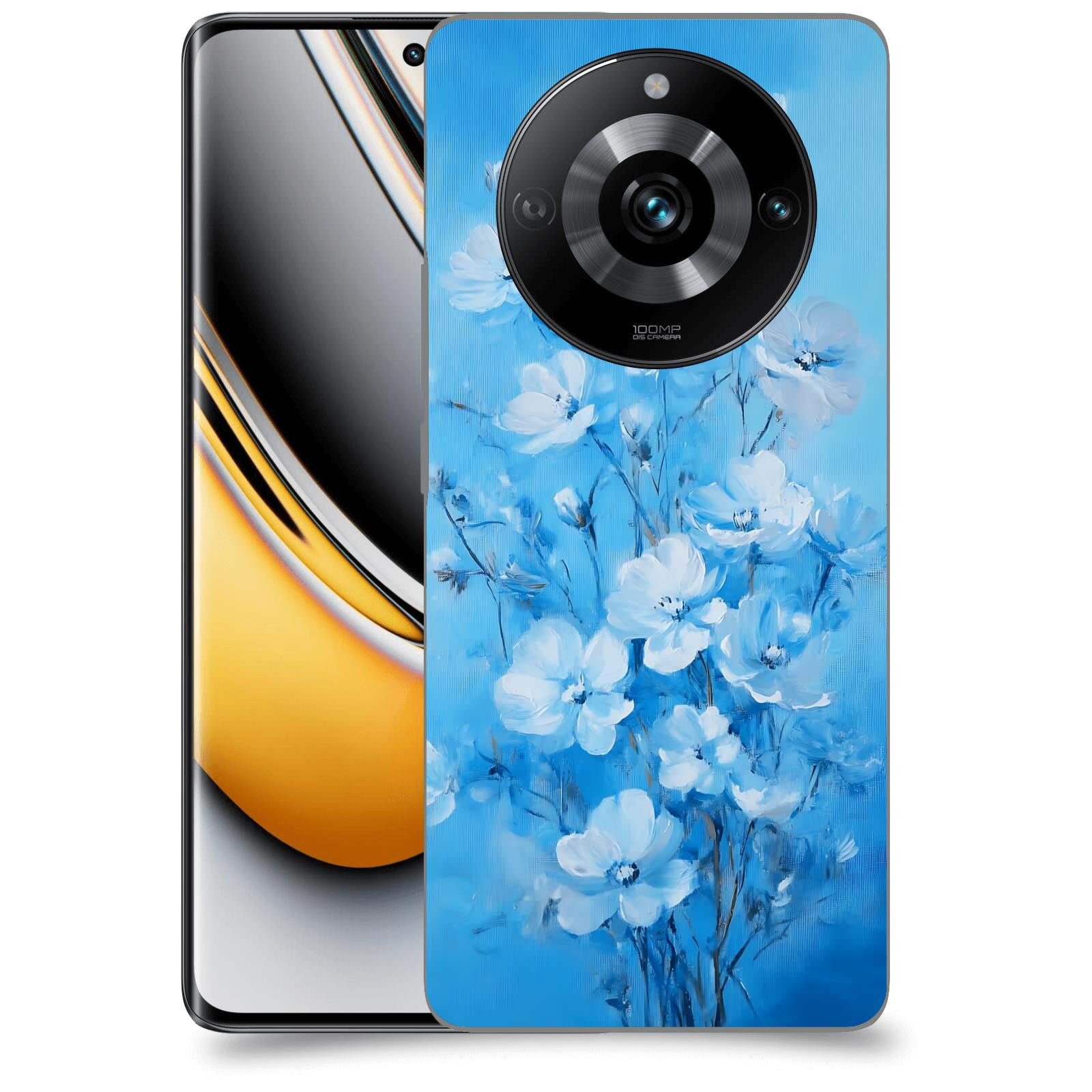 ACOVER Kryt na mobil Realme 11 Pro 5G - Modrá ilustrace