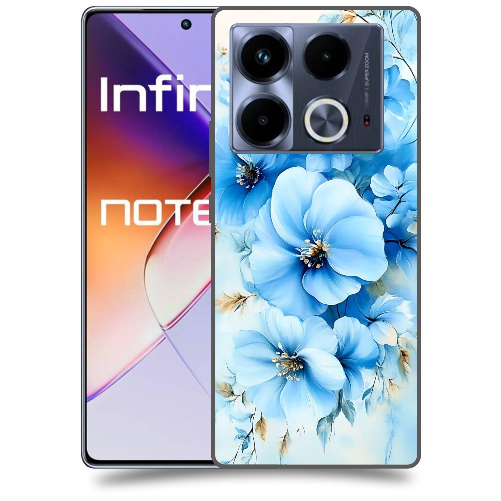 ACOVER Kryt na mobil Infinix Note 40 - Nebeská harmonie