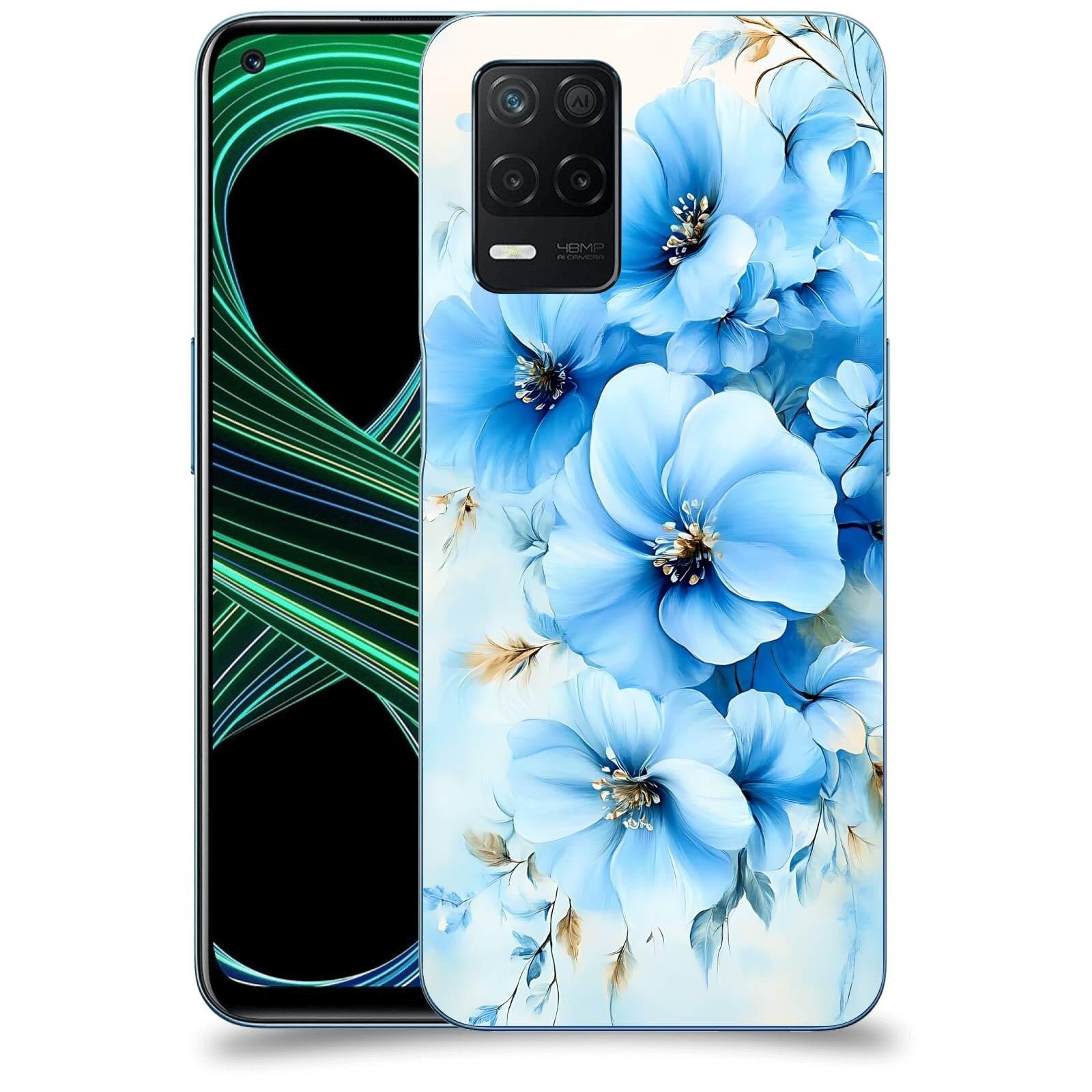 ACOVER Kryt na mobil Realme 8 5G - Nebeská harmonie