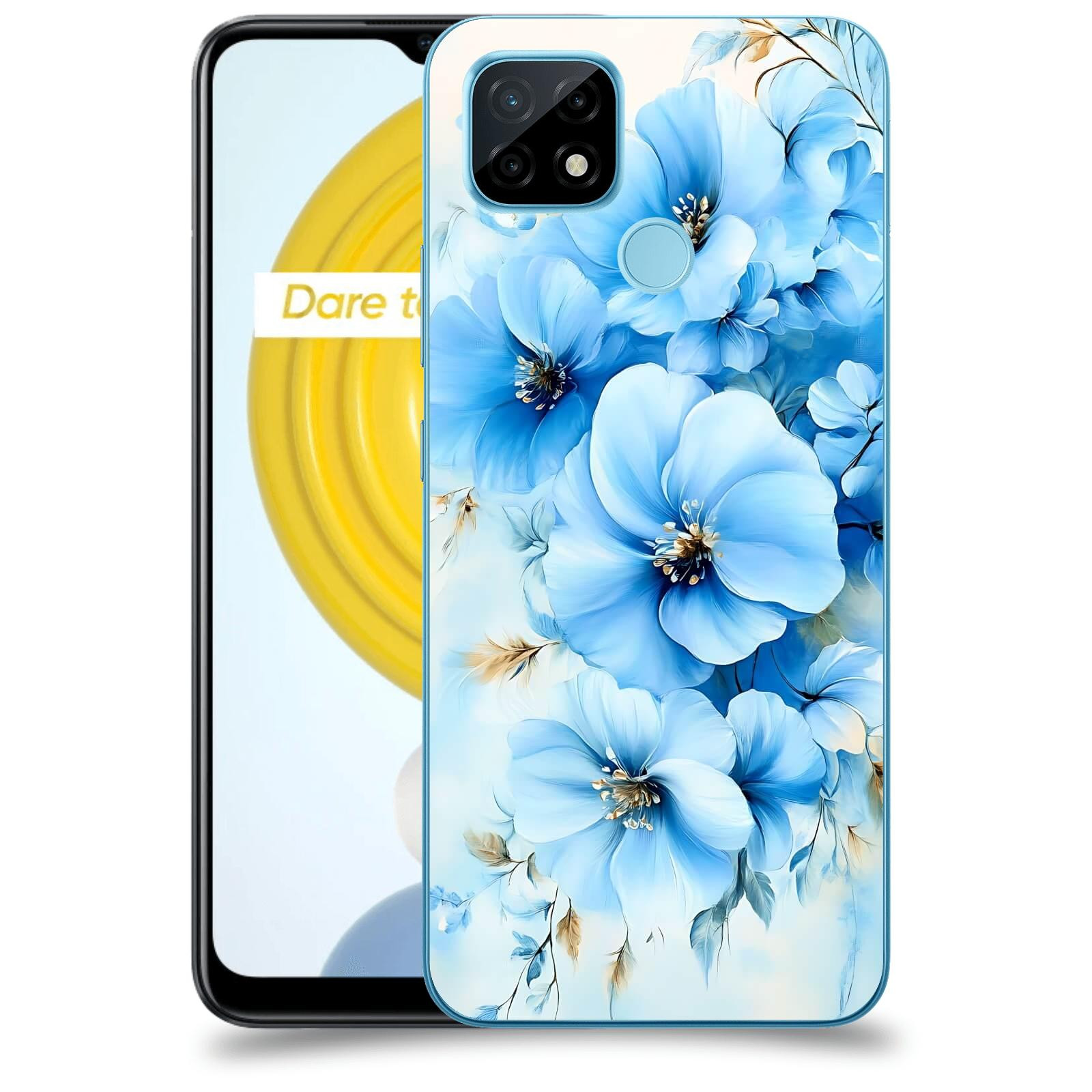 ACOVER Kryt na mobil Realme C21 - Nebeská harmonie