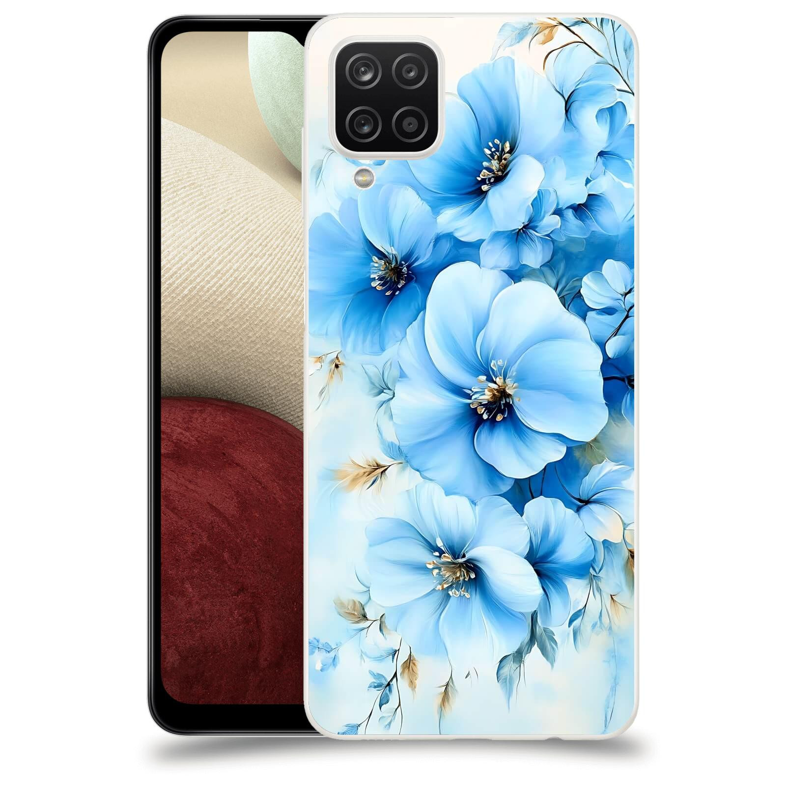ACOVER Kryt na mobil Samsung Galaxy A12 A125F - Nebeská harmonie