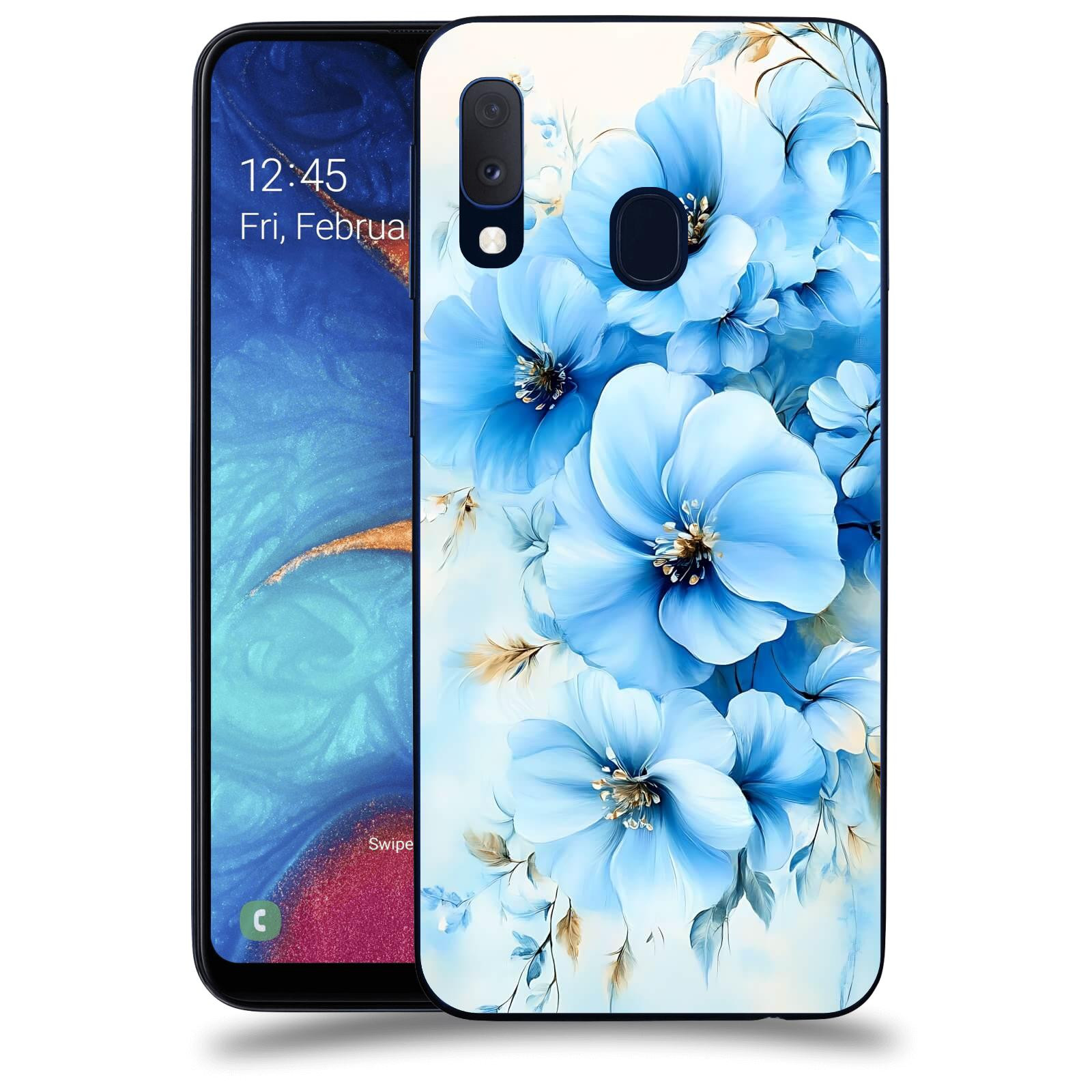 ACOVER Kryt na mobil Samsung Galaxy A20e A202F - Nebeská harmonie