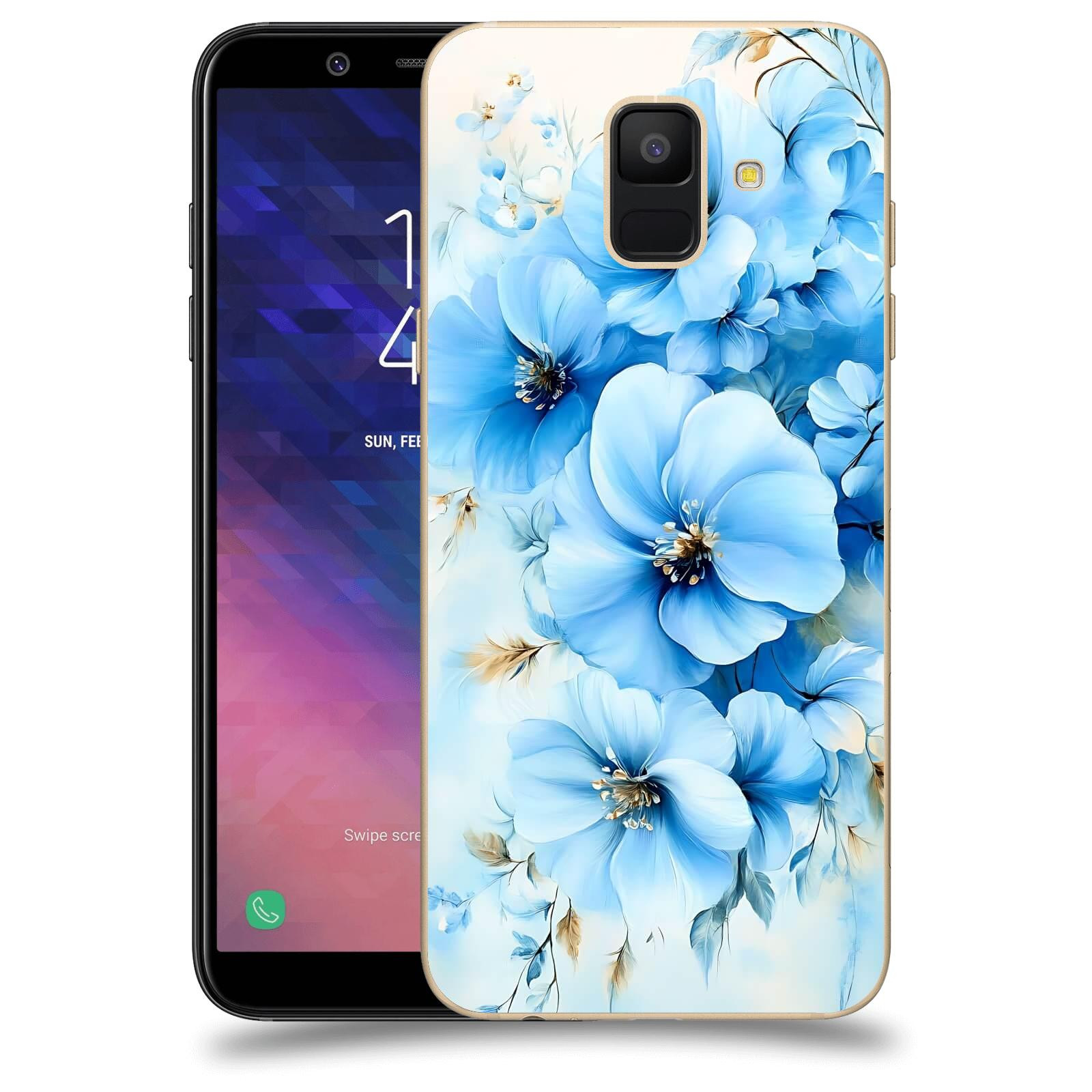 ACOVER Kryt na mobil Samsung Galaxy A6 A600F - Nebeská harmonie