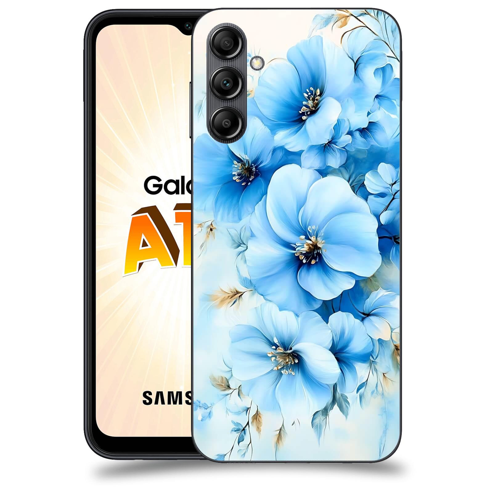 ACOVER Kryt na mobil Samsung Galaxy A14 LTE - Nebeská harmonie