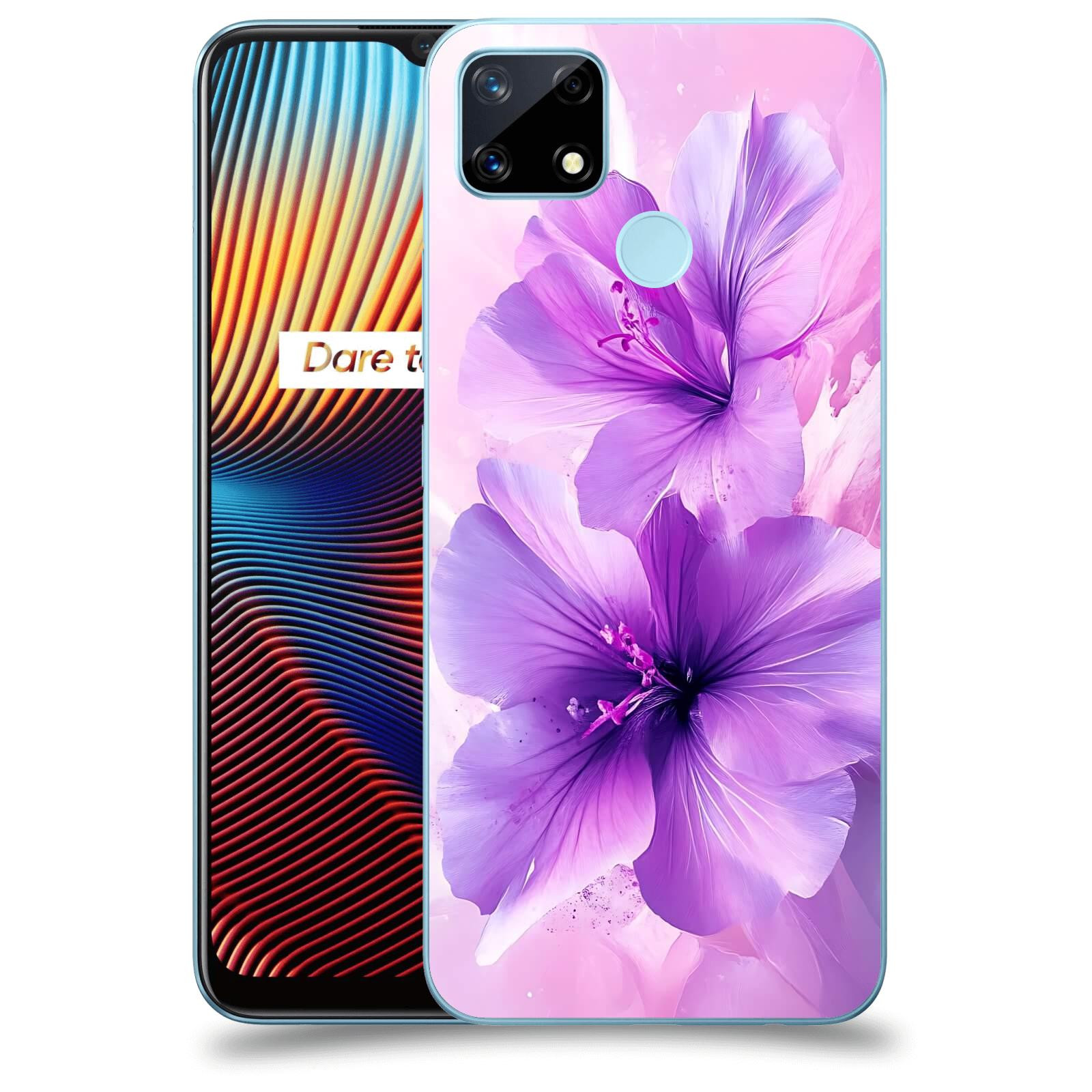 ACOVER Kryt na mobil Realme 7i - Něžná elegance