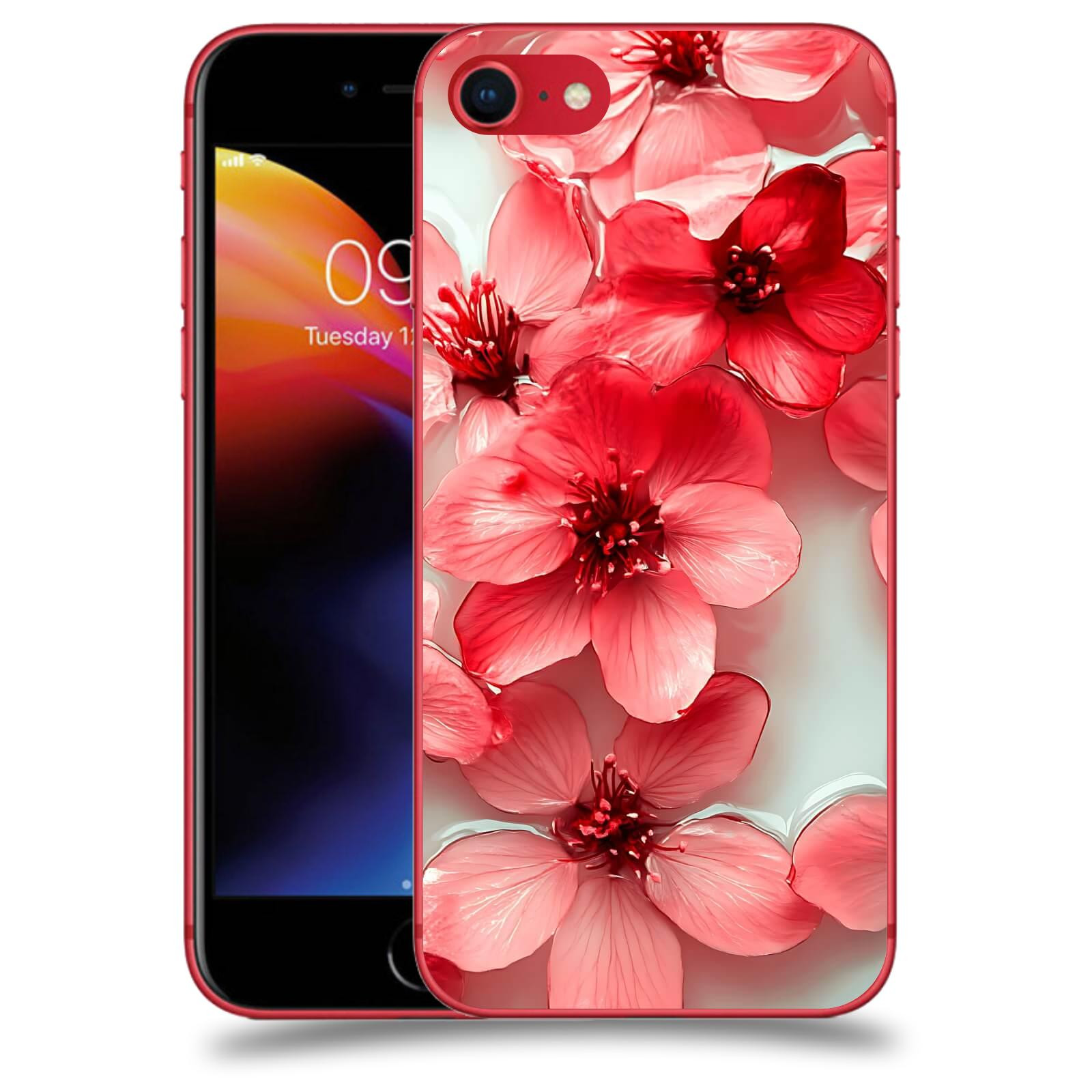 ACOVER Kryt na mobil Apple iPhone 8 - Něžná svěžest