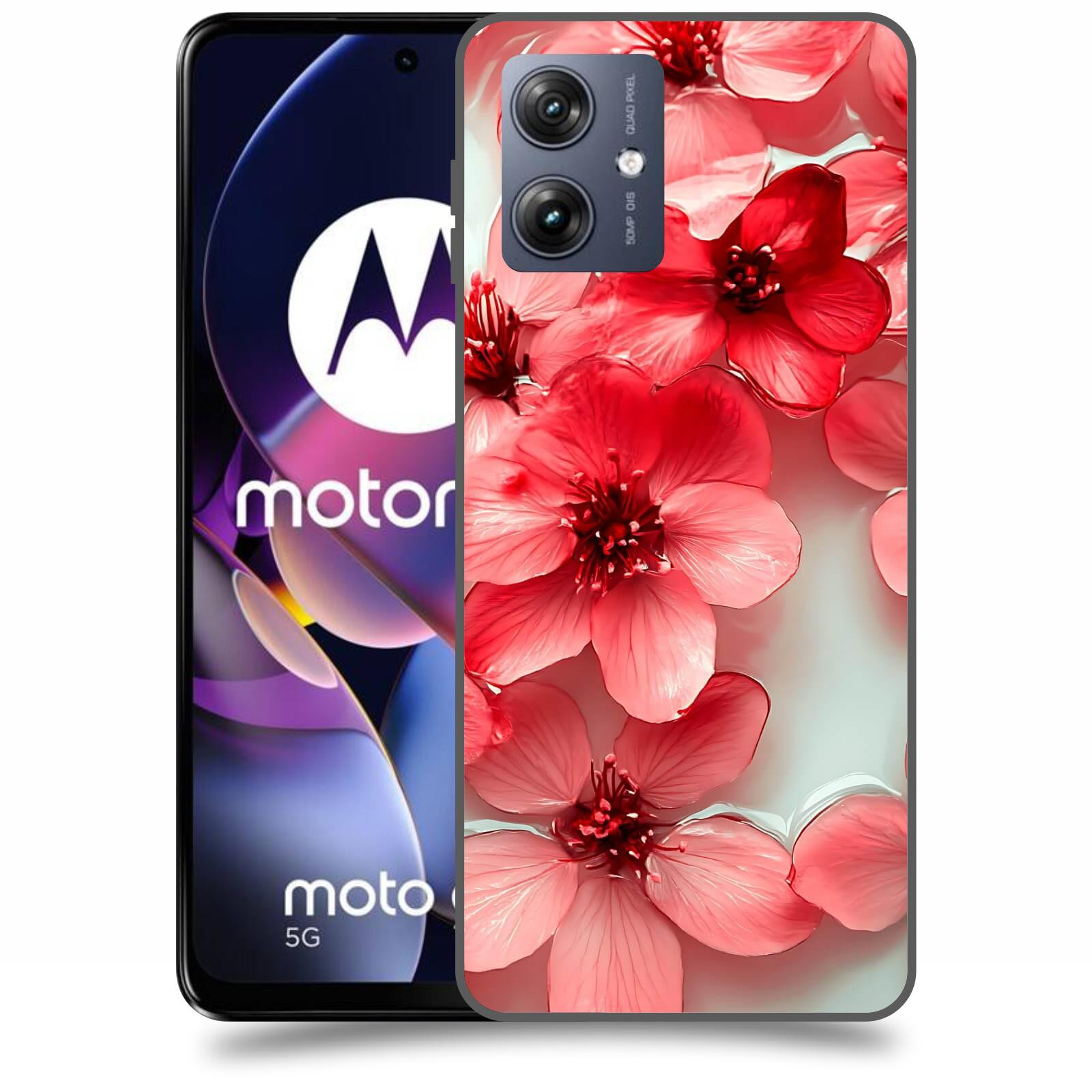 ACOVER Kryt na mobil Motorola Moto G54 5G - Něžná svěžest