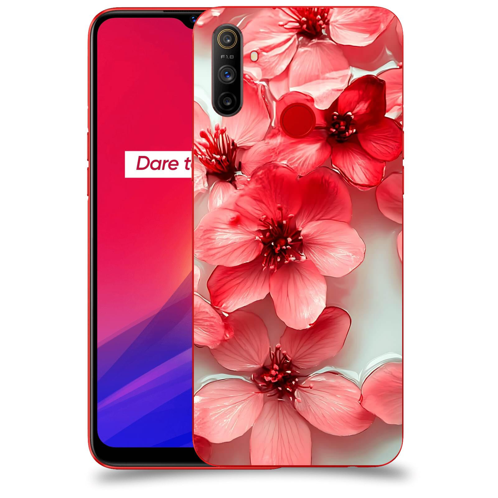 ACOVER Kryt na mobil Realme C3 - Něžná svěžest