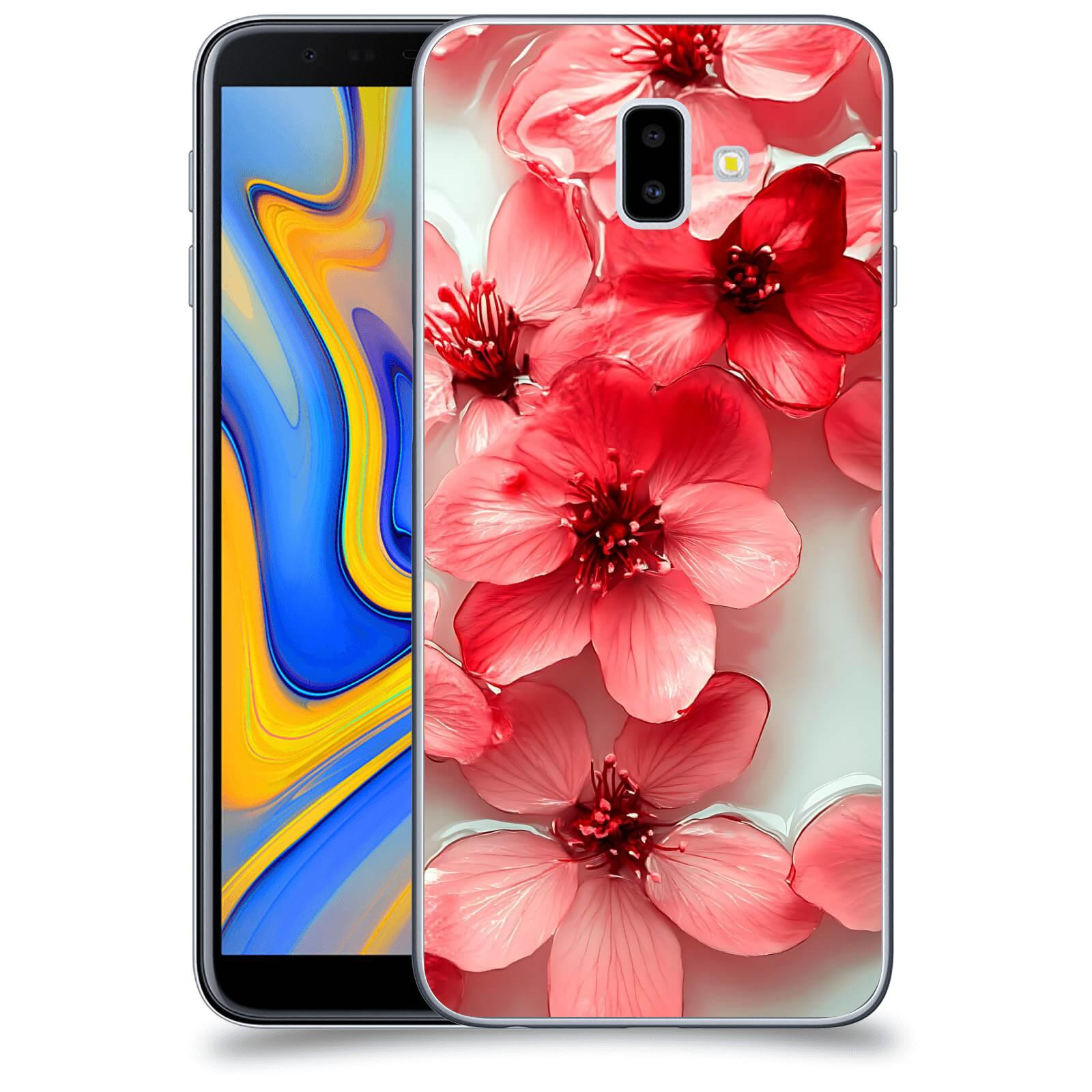 ACOVER Kryt na mobil Samsung Galaxy J6+ J610F - Něžná svěžest