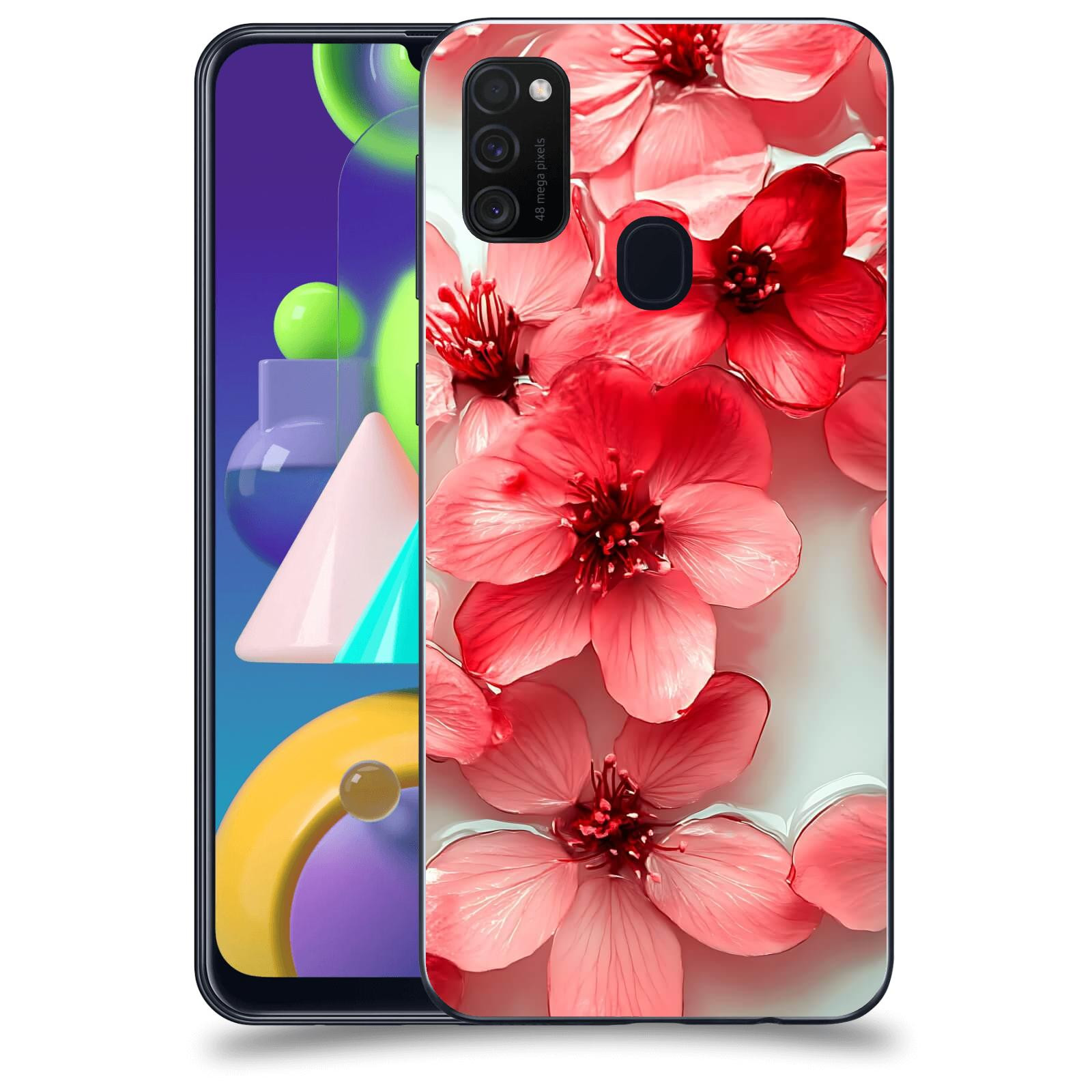 ACOVER Kryt na mobil Samsung Galaxy M21 M215F - Něžná svěžest