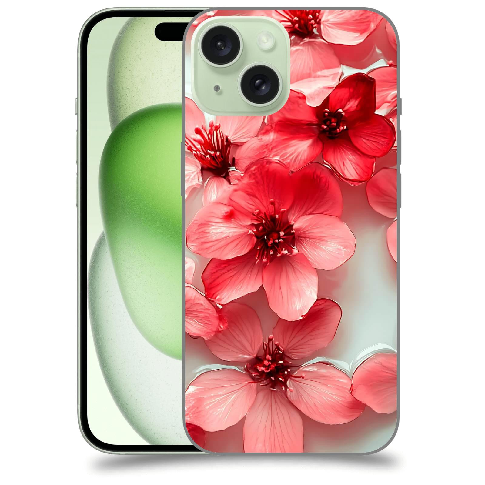 ACOVER Kryt na mobil Apple iPhone 15 - Něžná svěžest