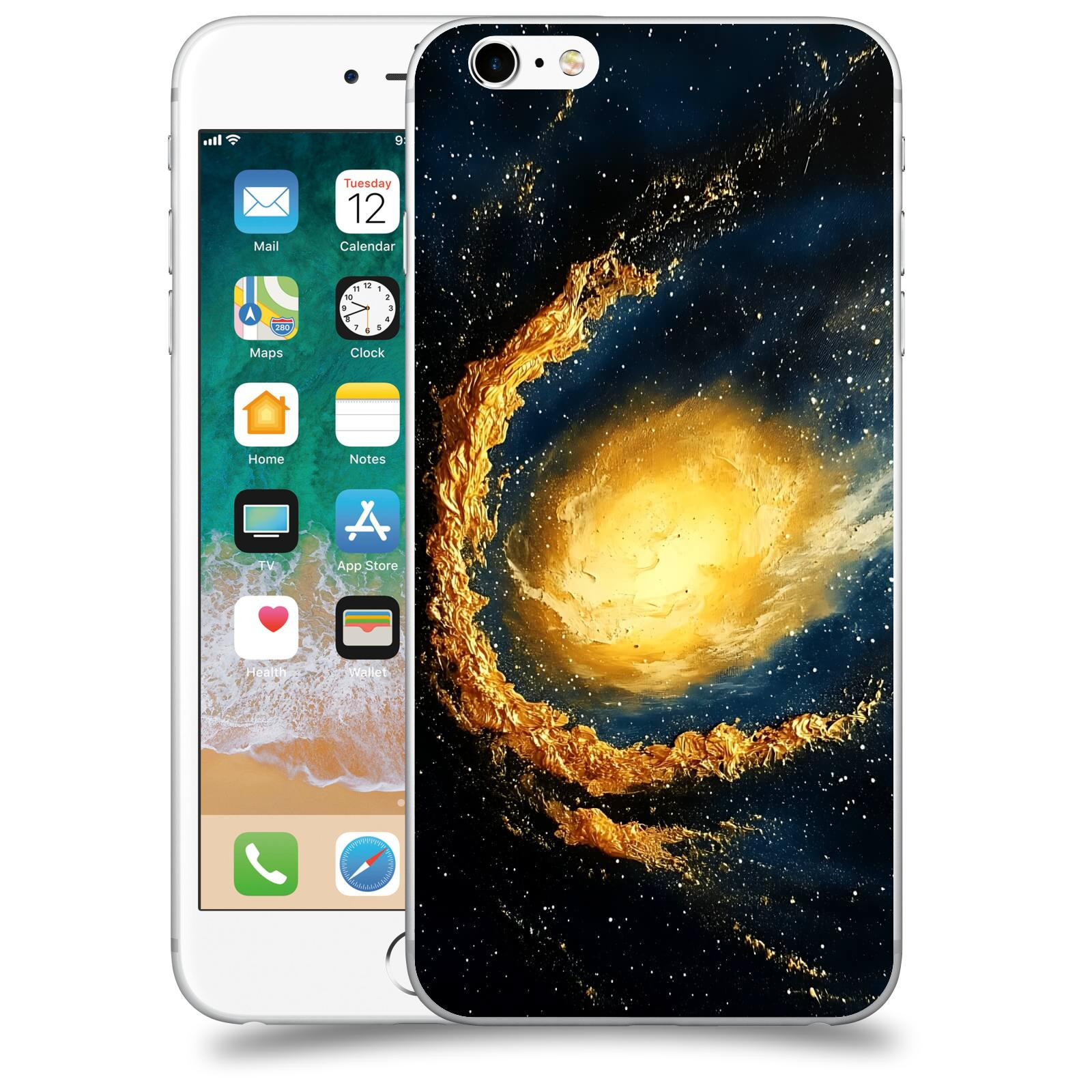 ACOVER Kryt na mobil Apple iPhone 6 Plus/6S Plus - Noční obloha II